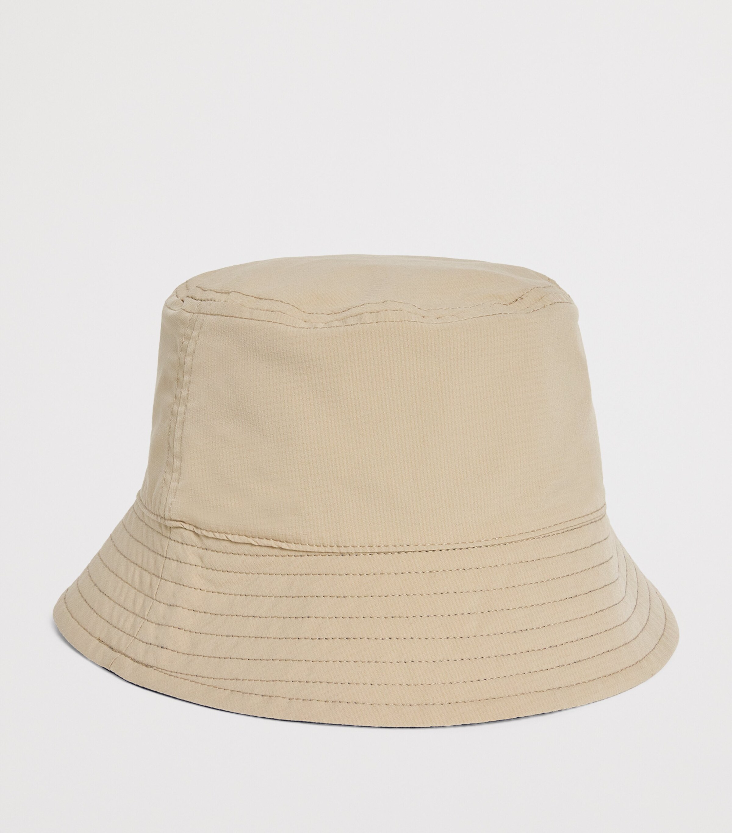 Logo Reversible Bucket Hat 249 STONE Image 3