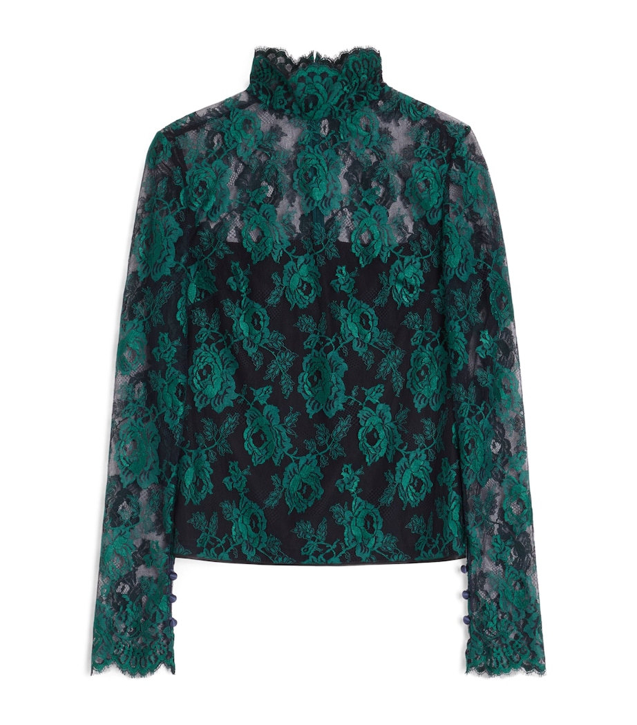Lace Floral Top 392 Image 1