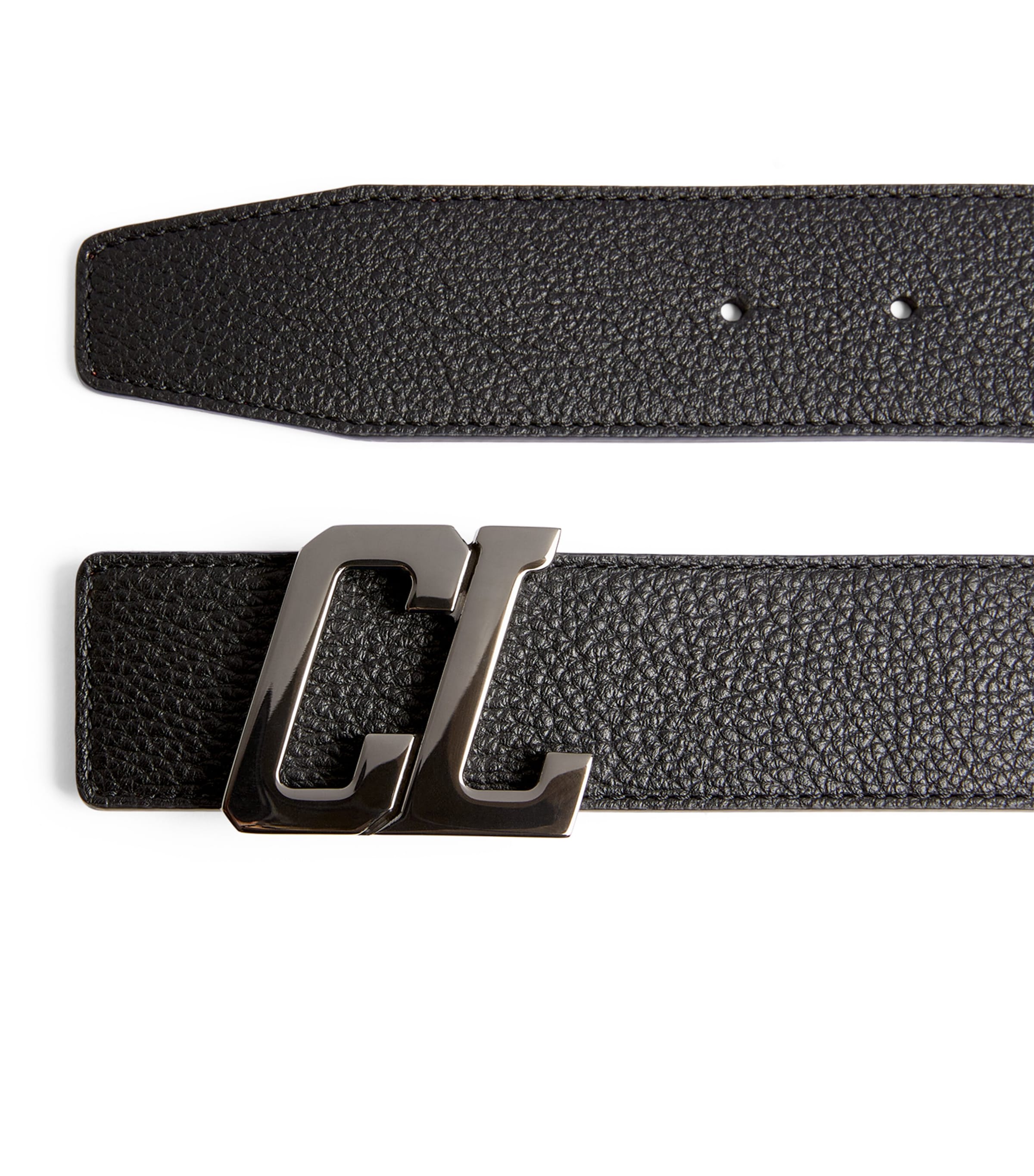 Happy Rui Leather Monogram Belt Q156 Image 5