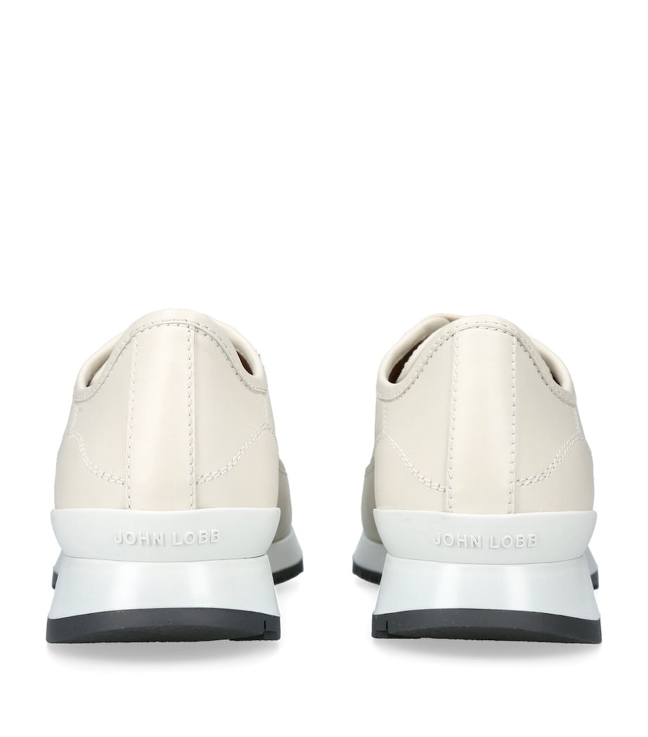 John Lobb Leather Hurlingham Runner Sneakers Beige Image 2