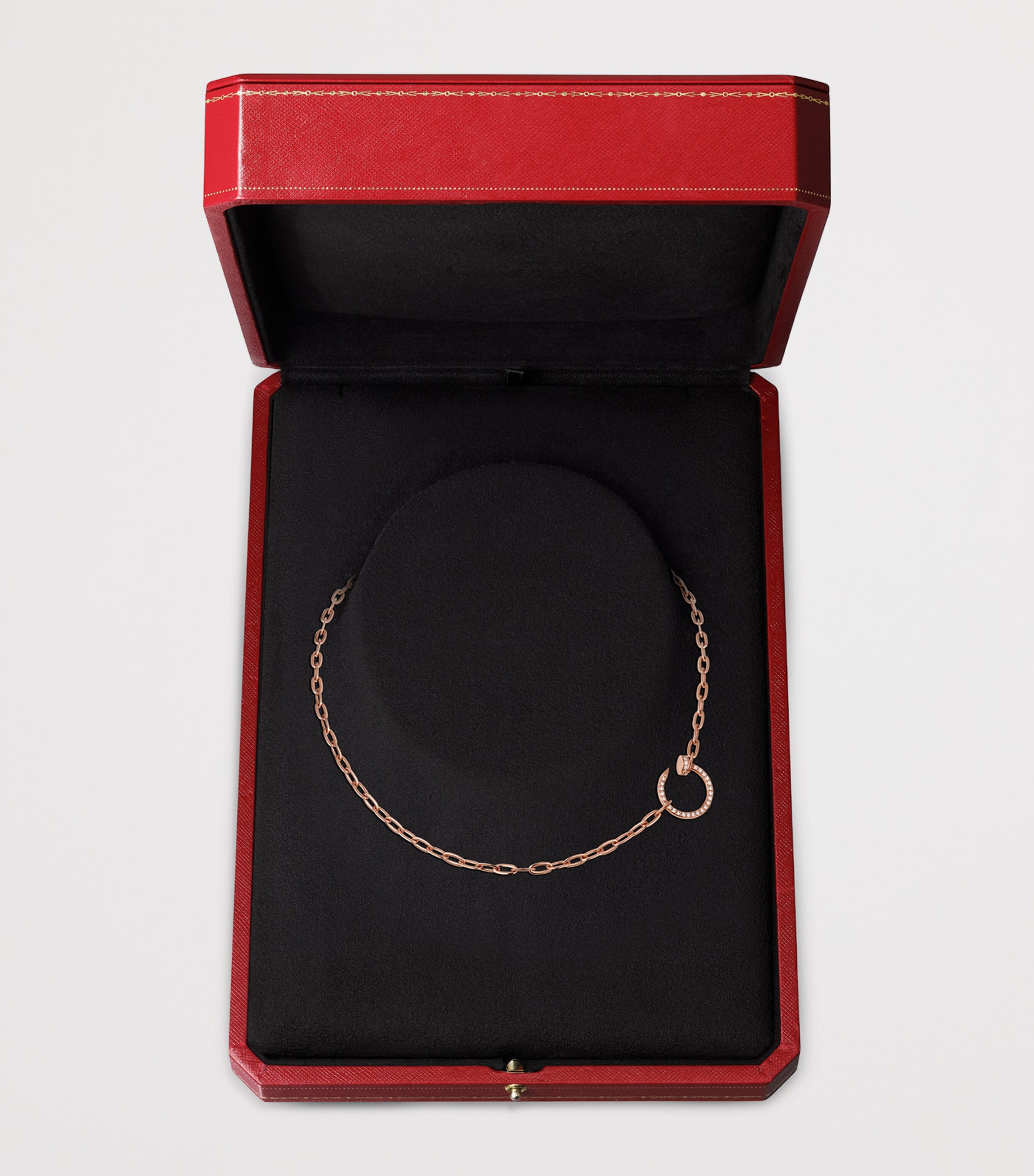 Rose Gold and Diamond Juste un Clou Chain Necklace ROSE GOLD Image 5