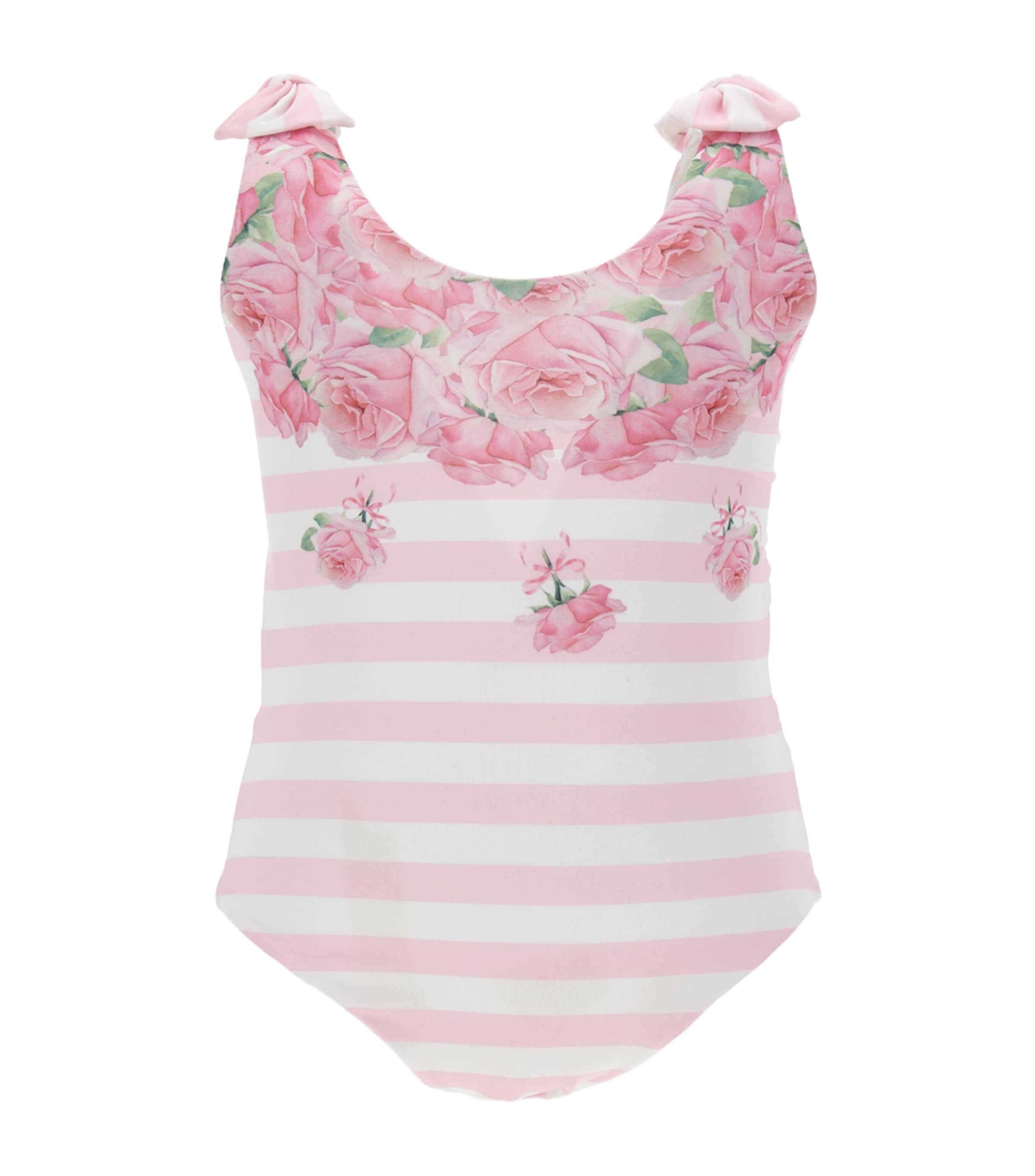 Rose Print Swimming Costume (3-36 Months) BIANCO+ROSAFAIRYTALE Image 1