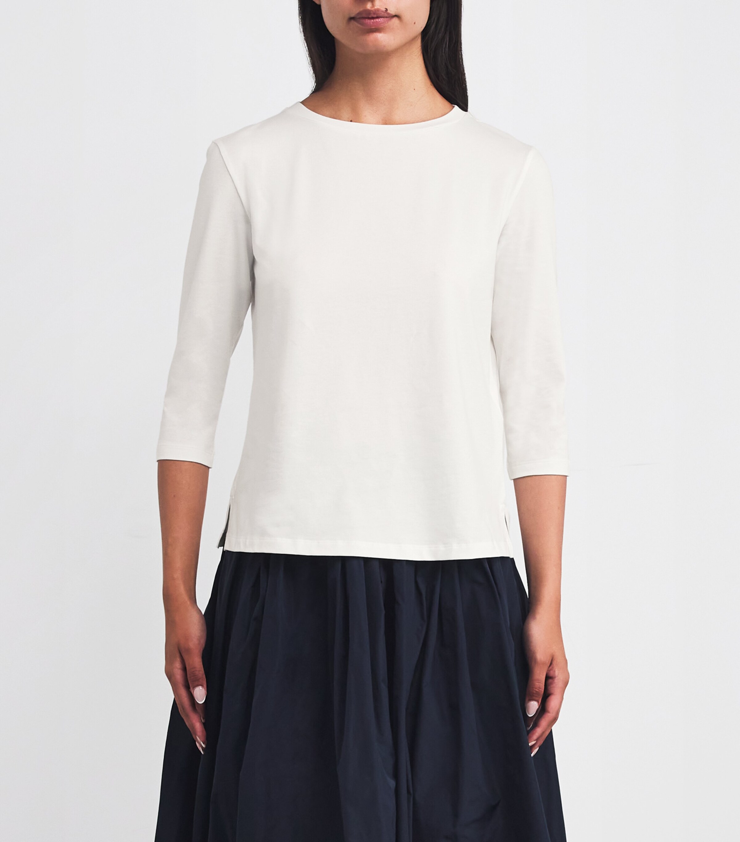 Weekend Max Mara Stretch-Cotton T-Shirt | Women Clothing | Tops | T-Shirts | Designers | Weekend Max Mara Weekend Max Mara Stretch-Cotton T-Shirt | Women Clothing | Tops | T-Shirts | Designers | Weekend Max Mara