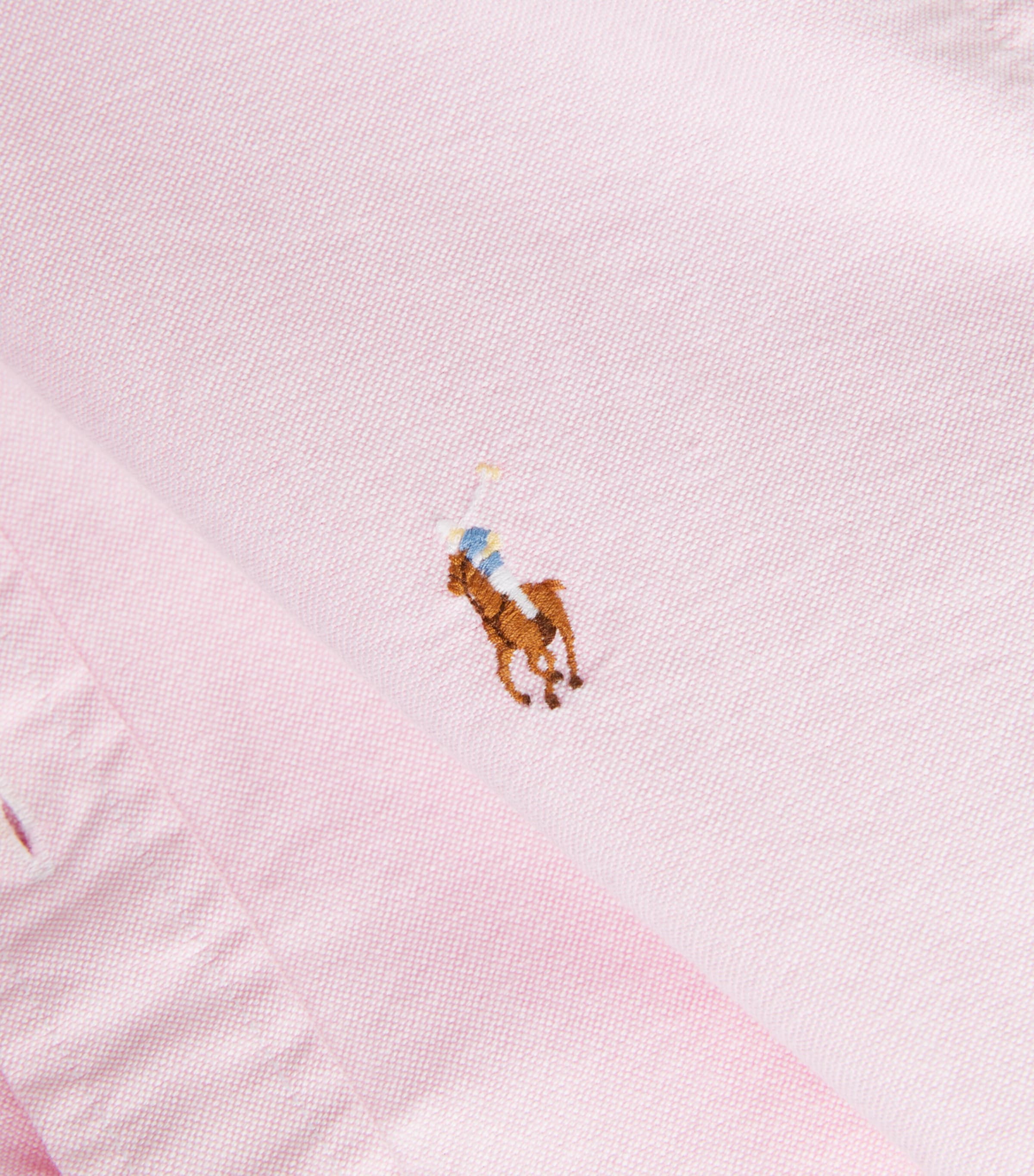 Cotton Oxford Shirt BATH PINK Image 5