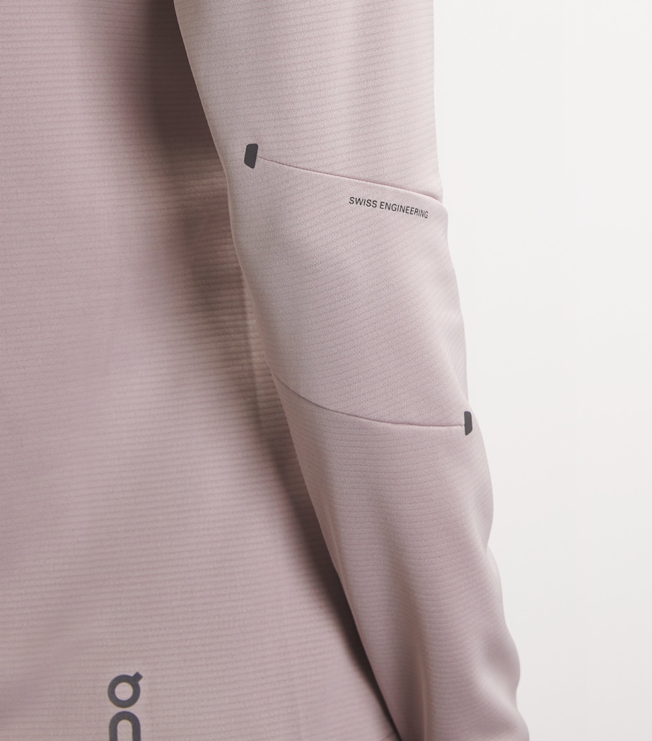 Climate Quarter-Zip Long-Sleeve Top FADE Image 6