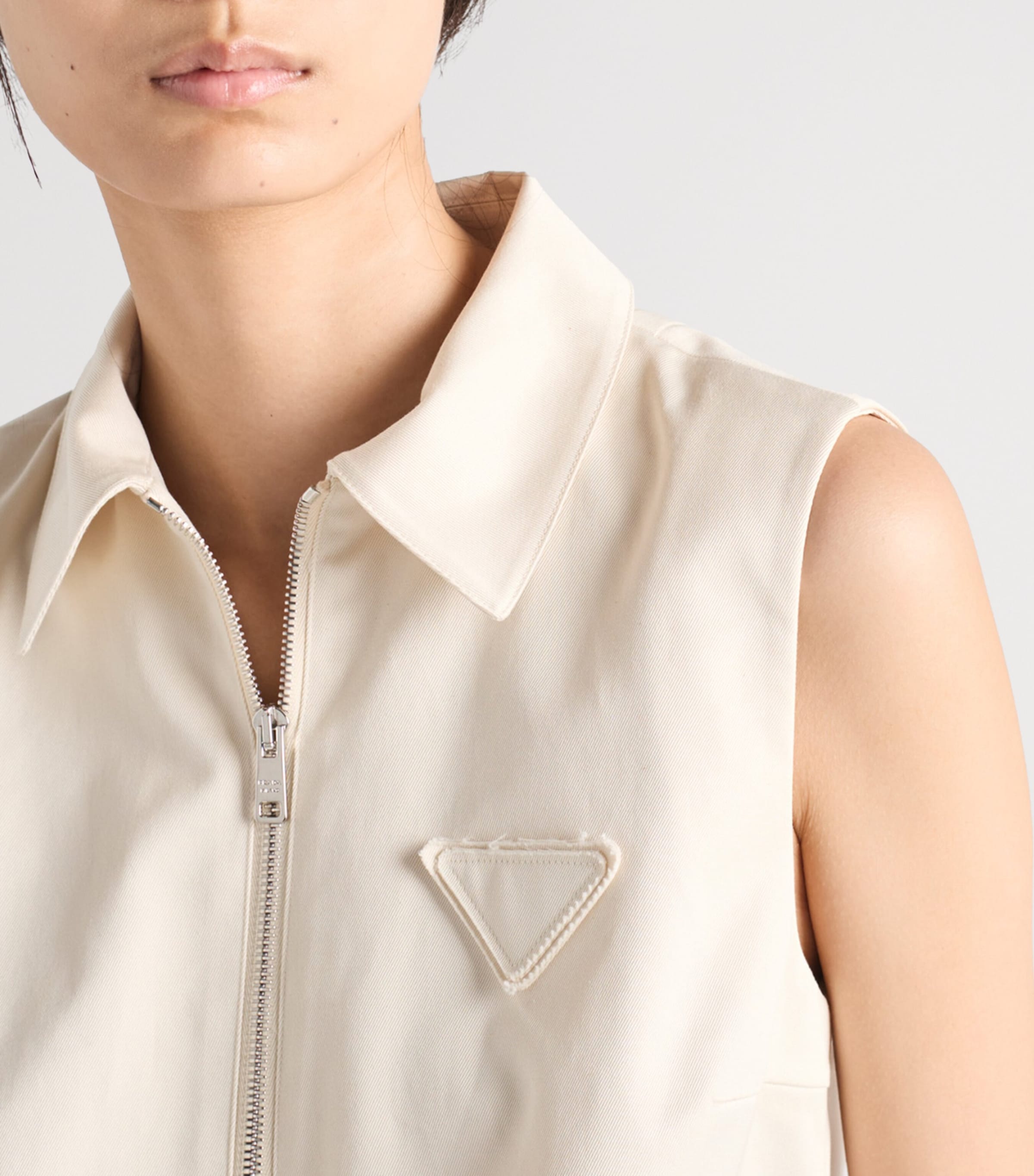 Prada ミニドレス Chino mini-dress 関税込 Prada Chino Zipped Mini Dress | Harrods UK
