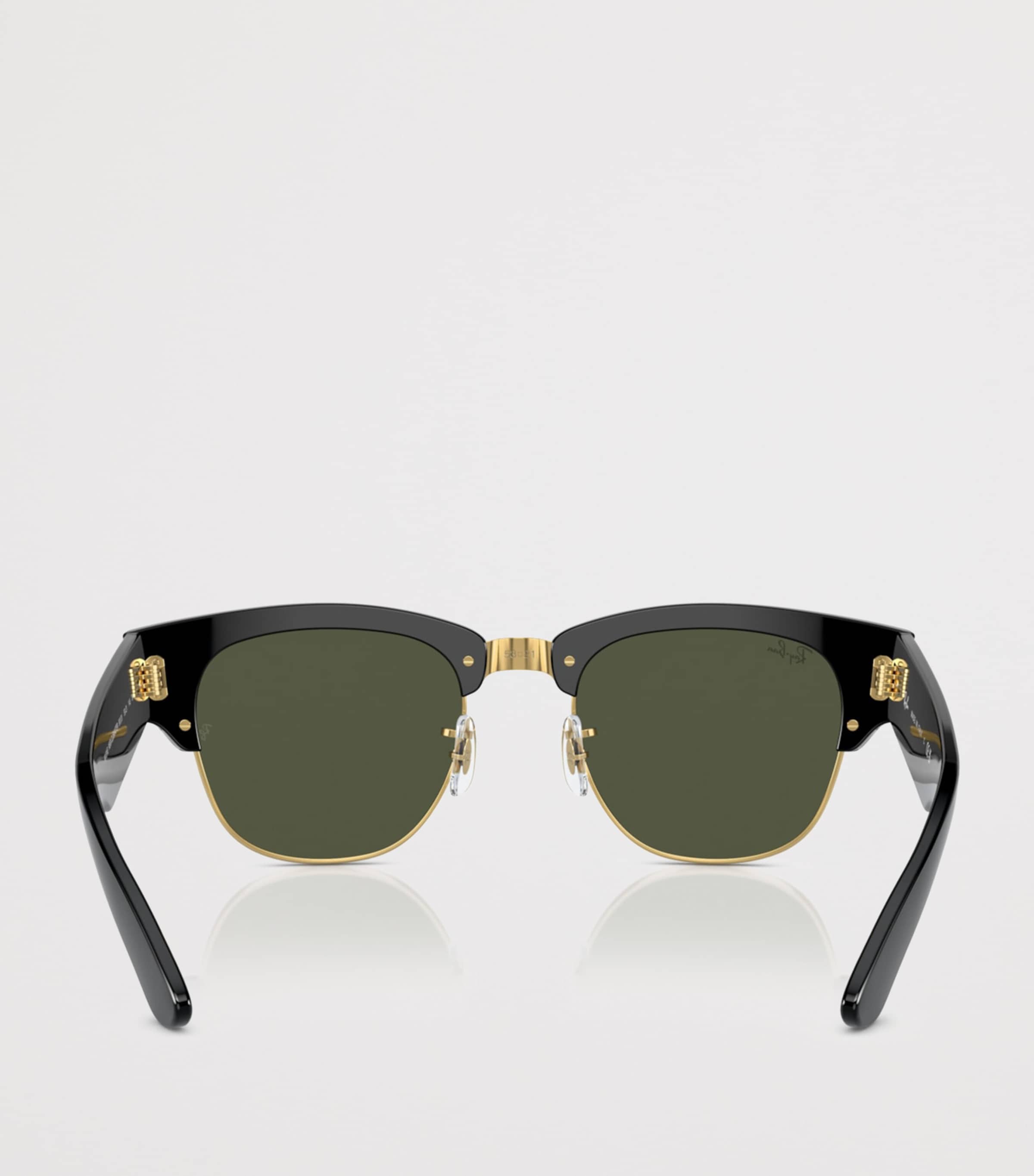 Ray-Ban Mega Clubmaster Square Sunglasses Black Image 4