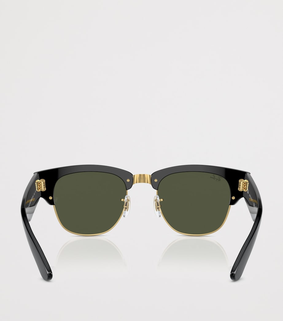 Ray-Ban Mega Clubmaster Square Sunglasses Black Image 4