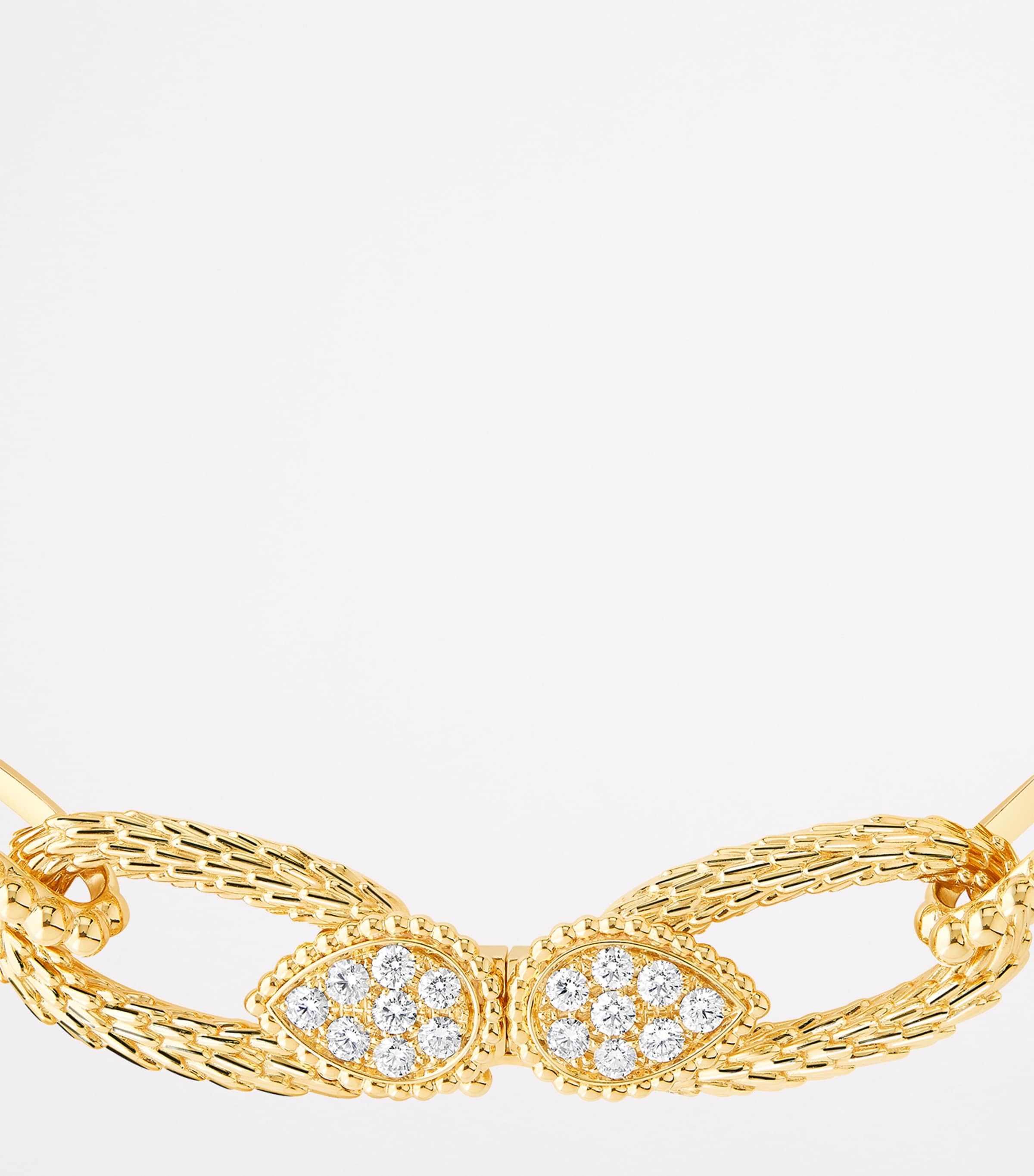 Yellow Gold and Diamond Serpent Bohème Vintage Bracelet YELLOW GOLD Image 2