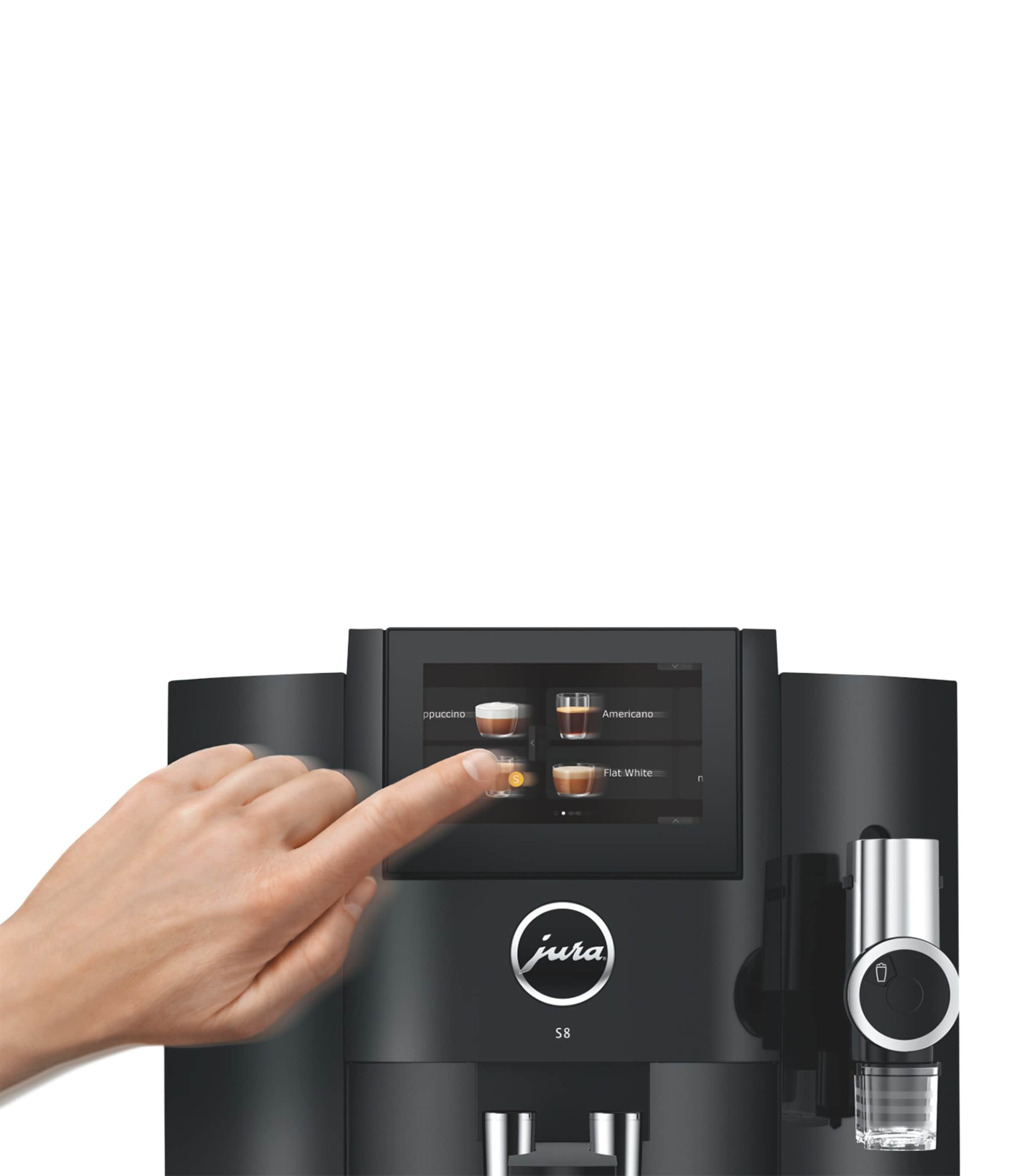 Jura S8 Coffee Machine Black Image 7