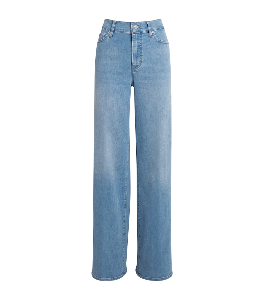 Le Slim Palazzo Long Wide-Leg Jeans HONEYMOON Image 1