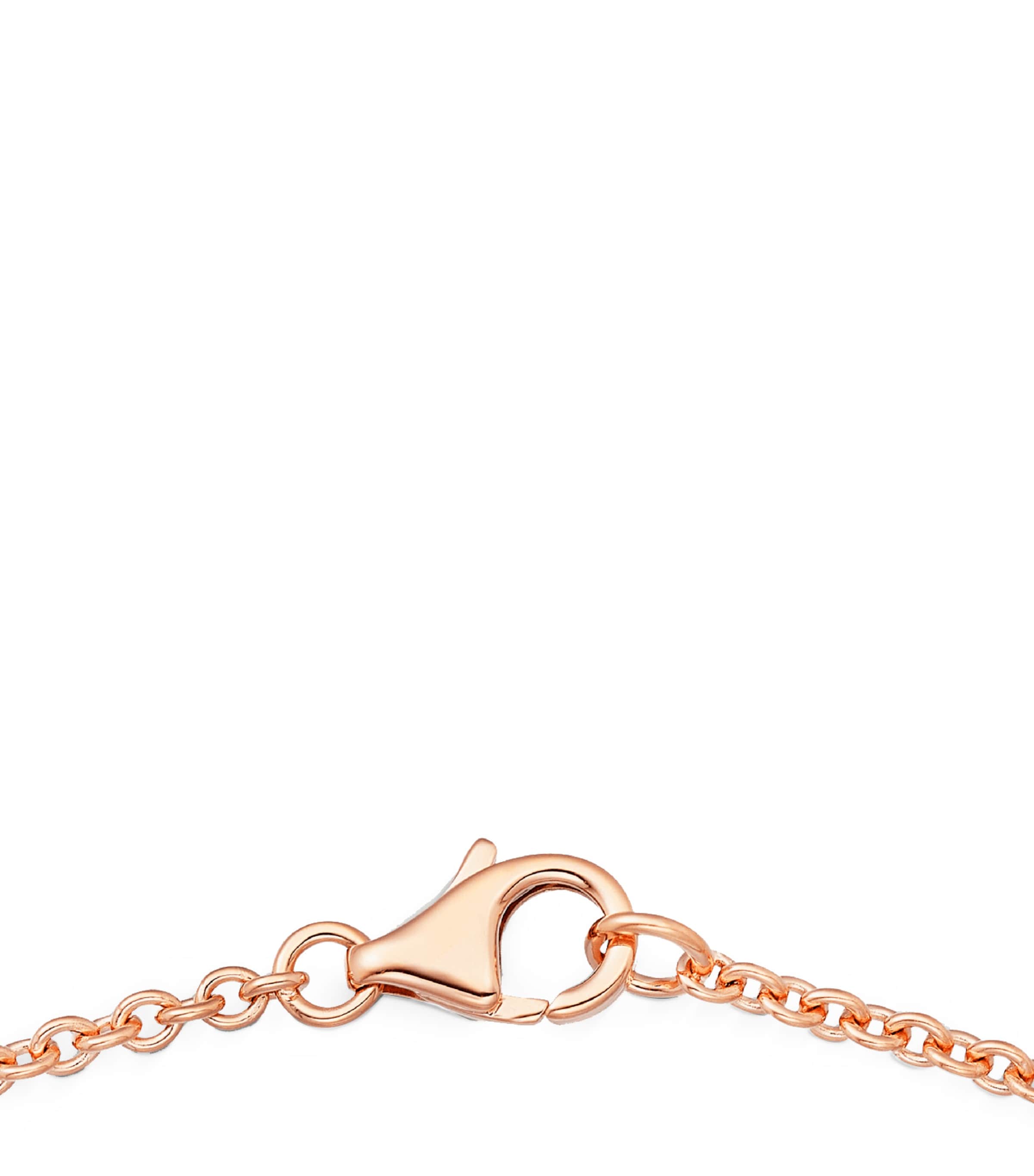 Rose Gold LOVE Necklace ROSE GOLD Image 4