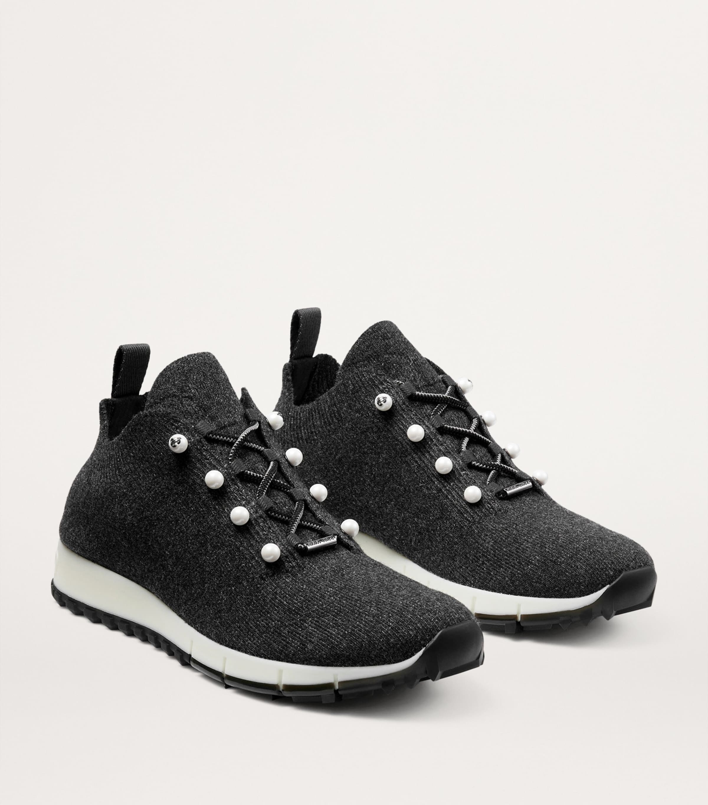 Veles Knitted Glitter Sneakers X BLACK MIX Image 4