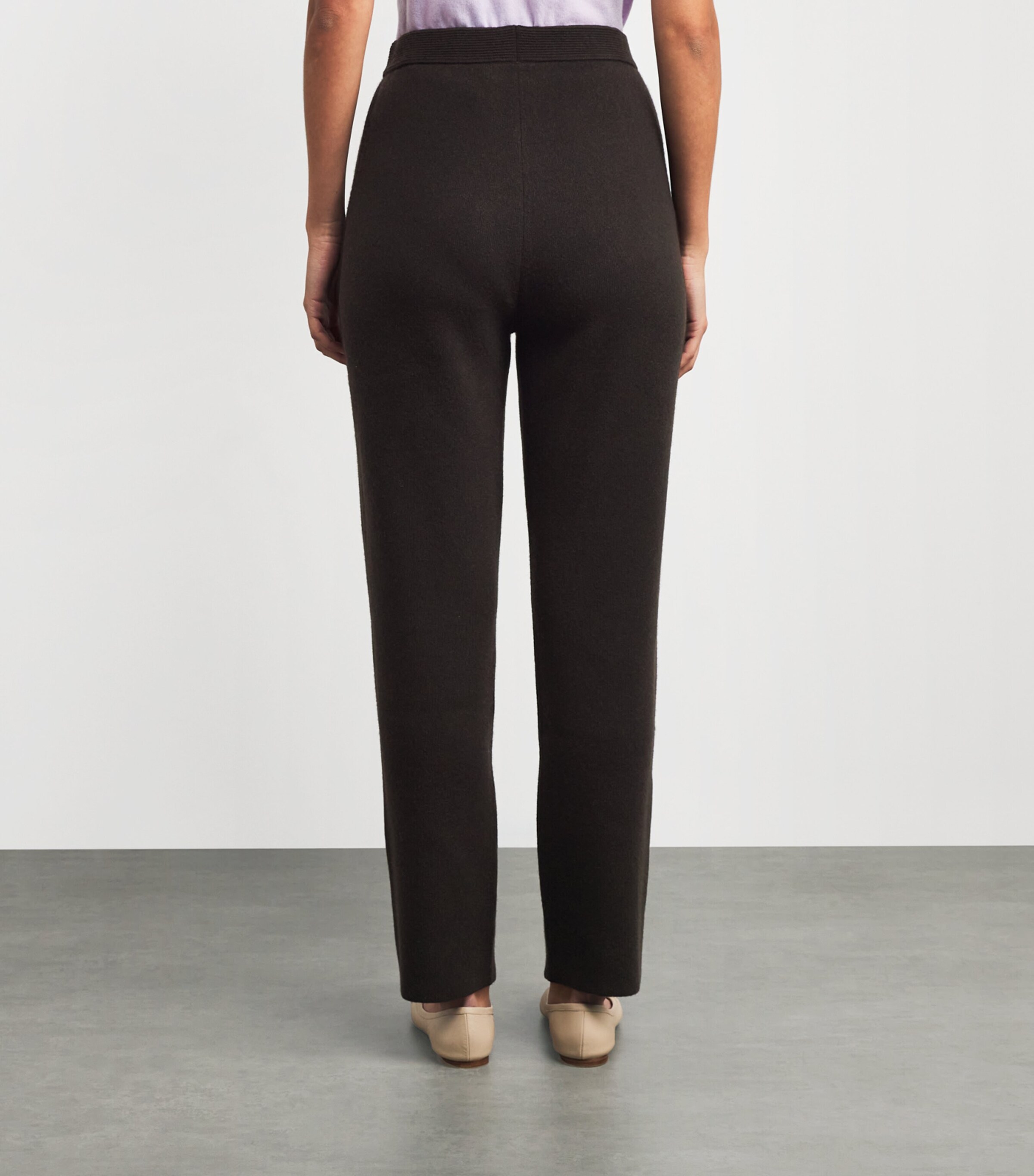 arch 4 Womens Cashmere Holborn Trousers Brown Wood Image 4