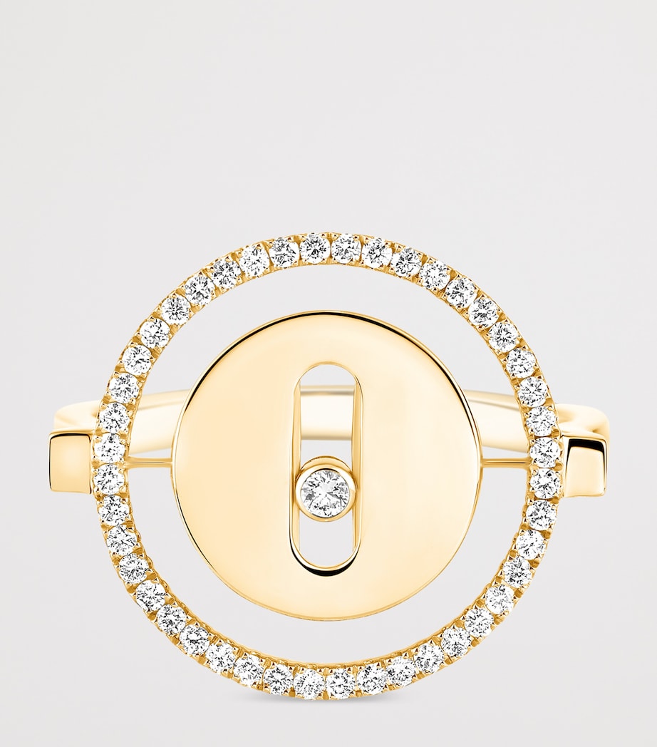 Messika Lucky Move Yellow Gold and Diamond Ring (0.17ct) Yellow Gold Image 3