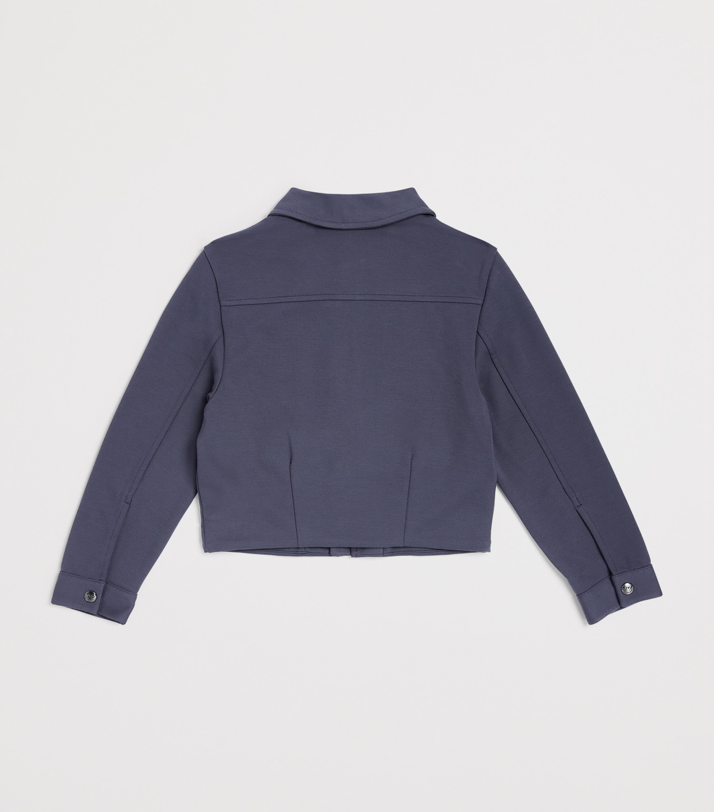 Emporio Armani Kids Zip-Up Jacket (6-14 Years) Odyssey Gray Image 2