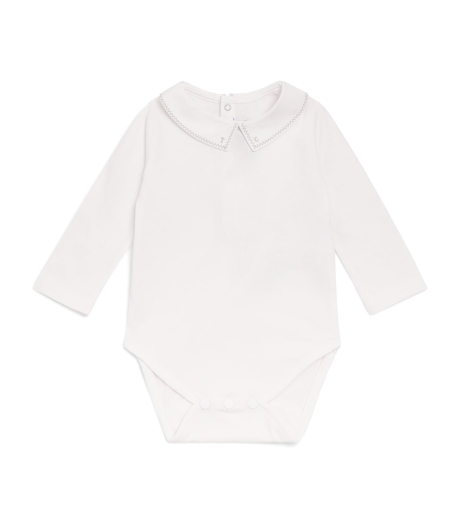 Tartine et Chocolat Embroidered All-In-One (1-36 Months) Blanc Image 1