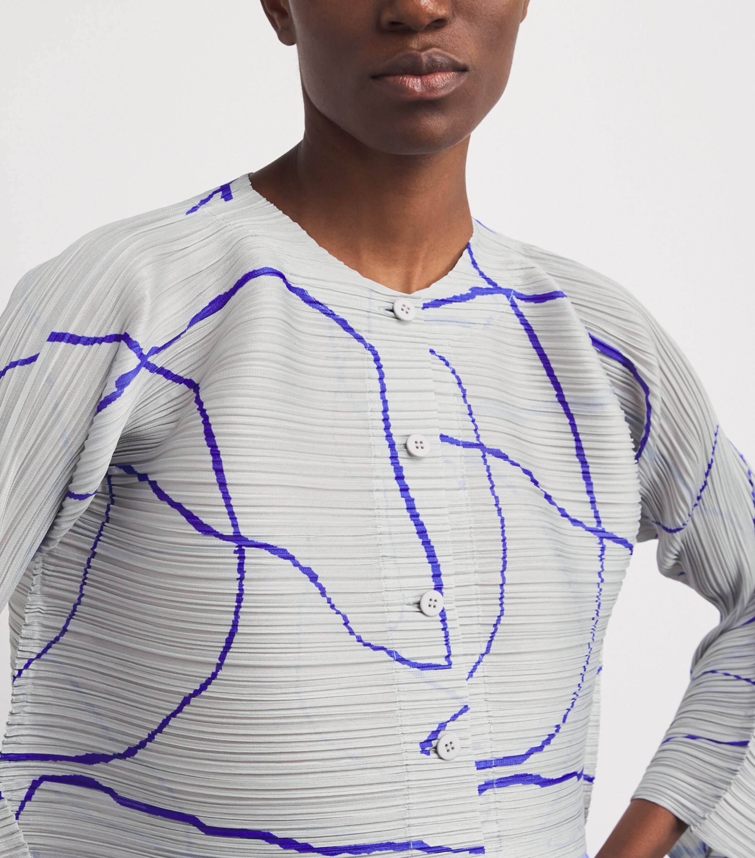 Printed Pause Jacket GREY Image 6