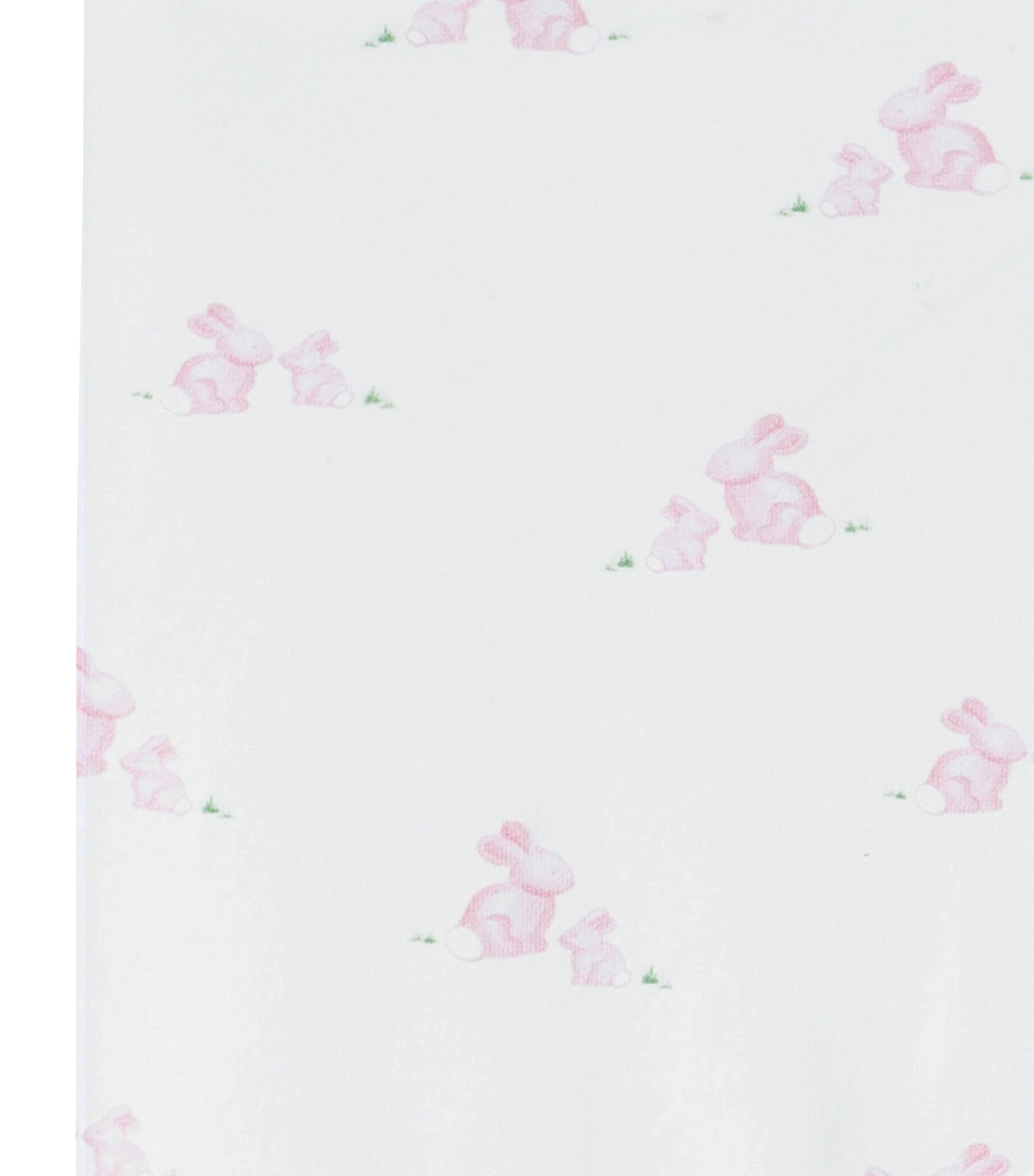 Organic Cotton Lapinou Bunny Blanket PALE PINK BUNNY Image 2