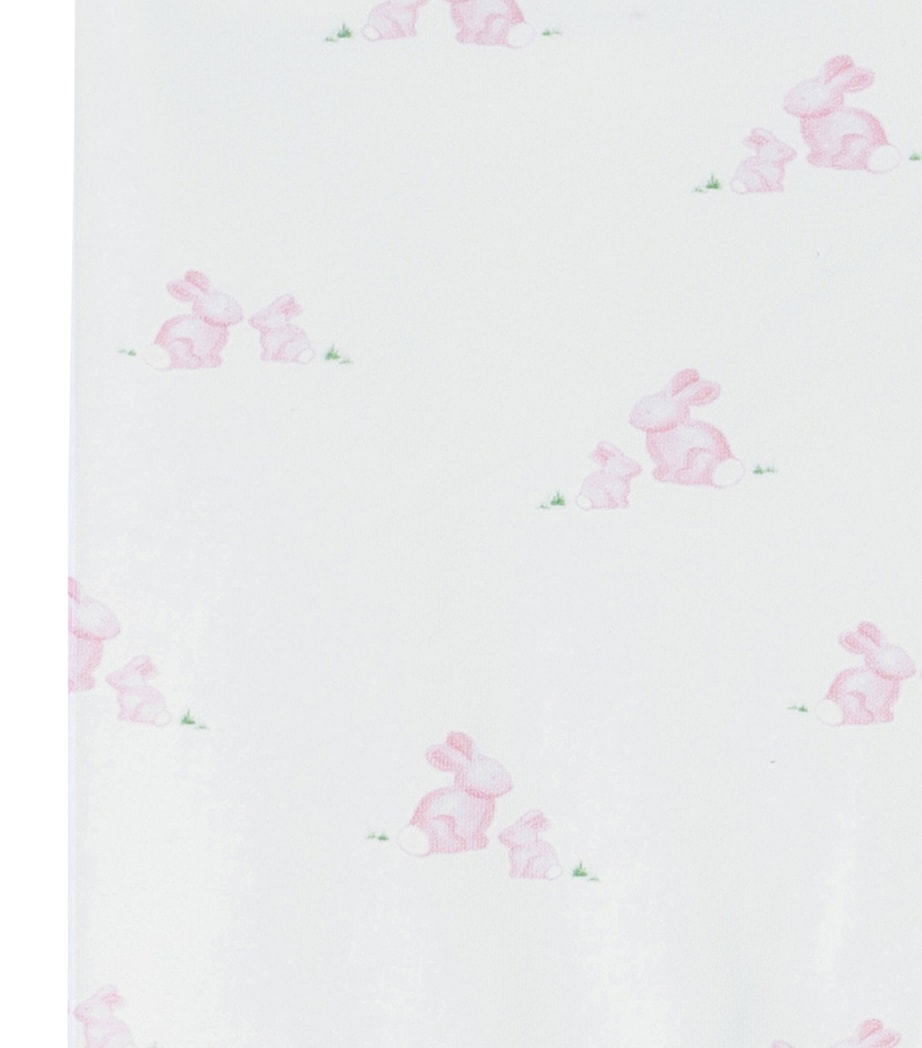 Organic Cotton Lapinou Bunny Blanket PALE PINK BUNNY Image 2