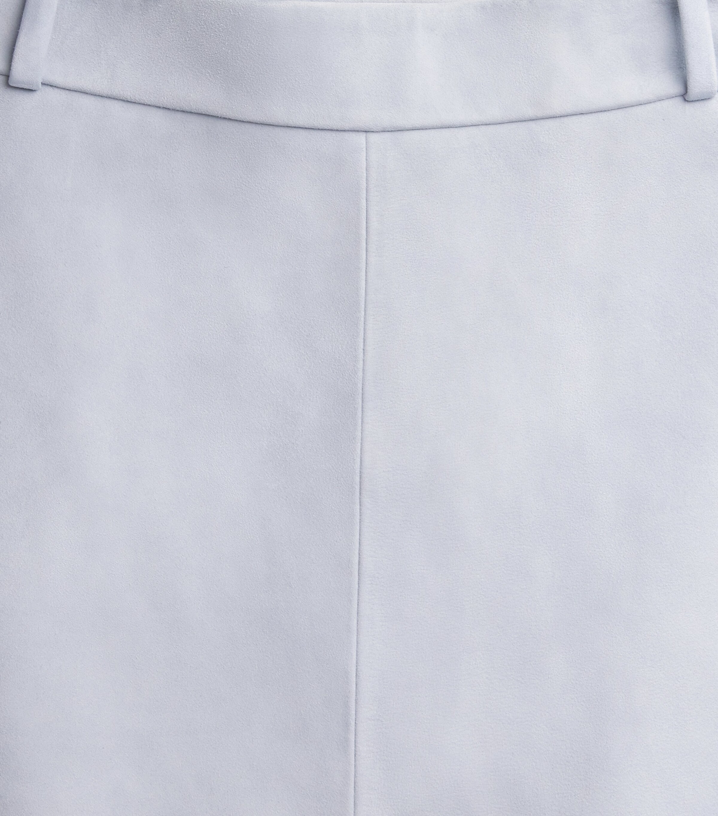 FRAME Womens Suede Mini Skirt Skyb Sky Blue Image 6