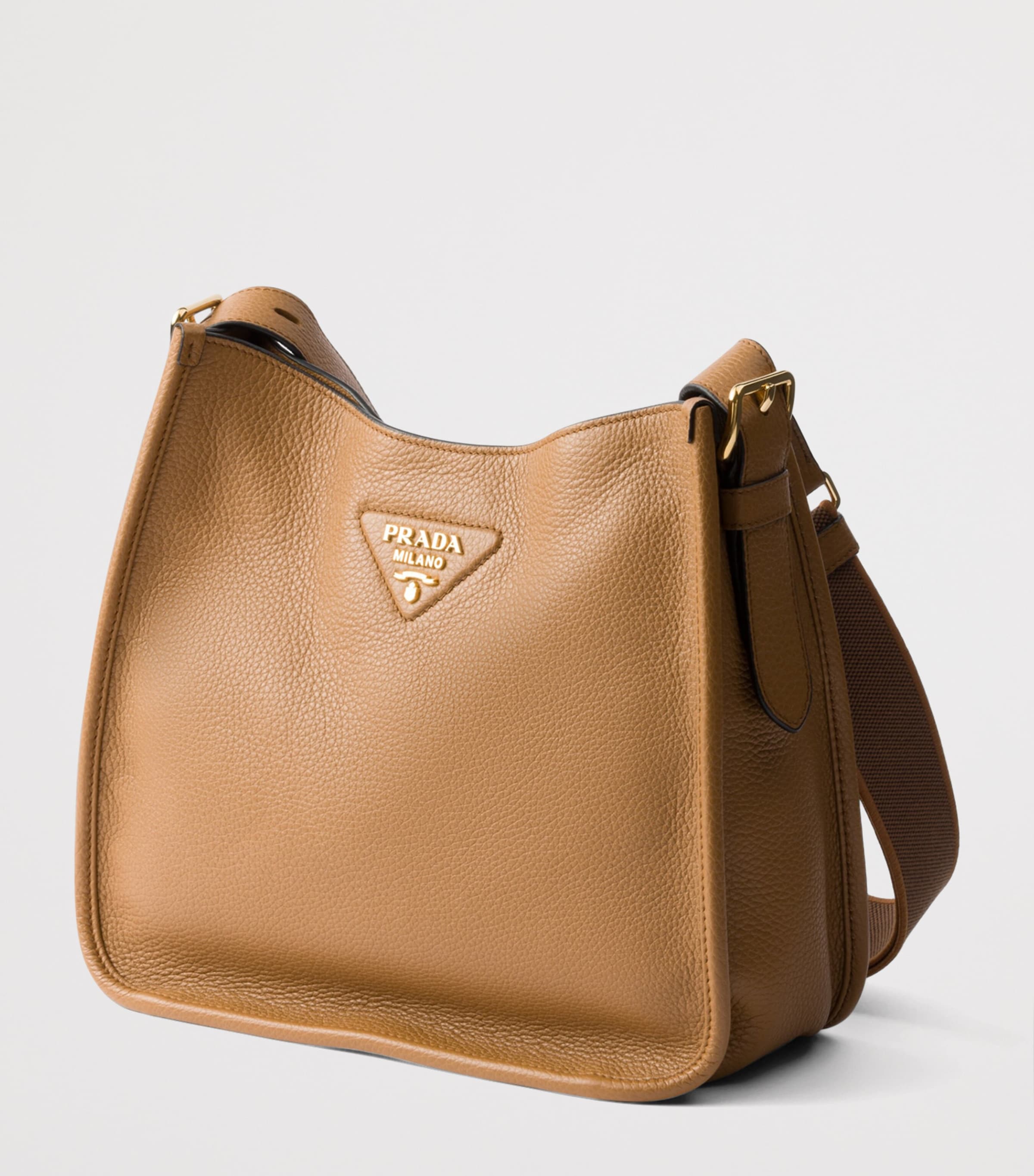 Prada Medium Leather Shoulder Bag Image 2