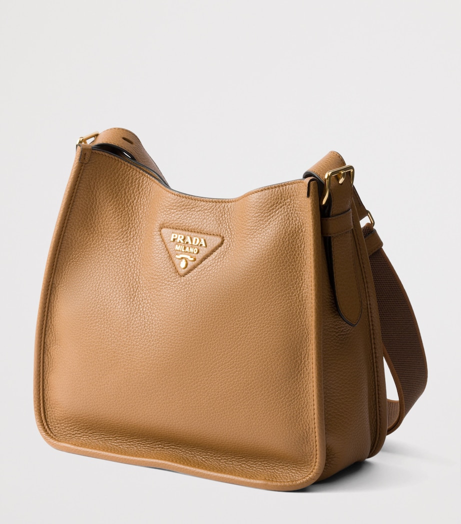 Prada Medium Leather Shoulder Bag Image 2