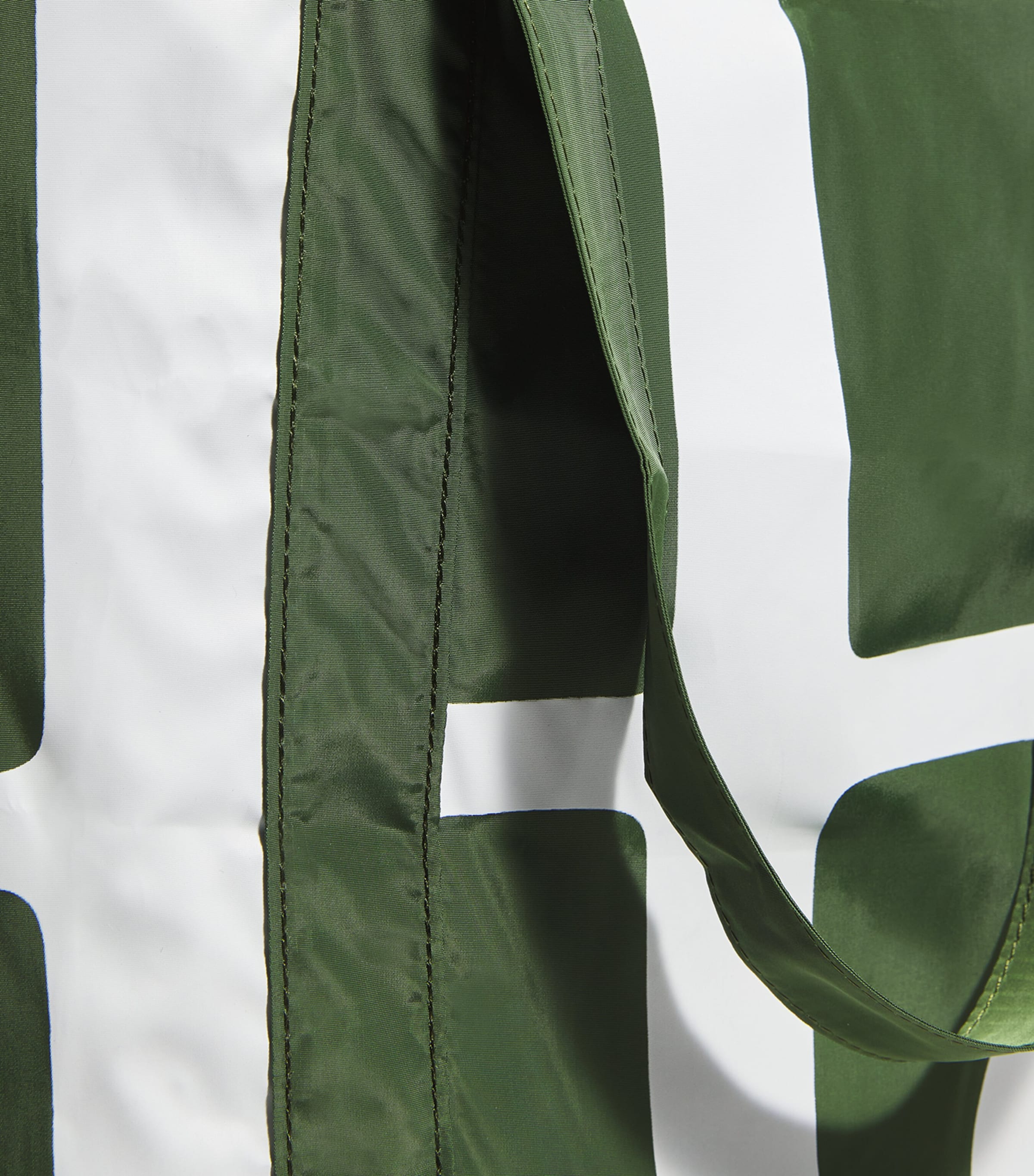 Logo Pocket Shopper Bag DARK GREEN Image 5