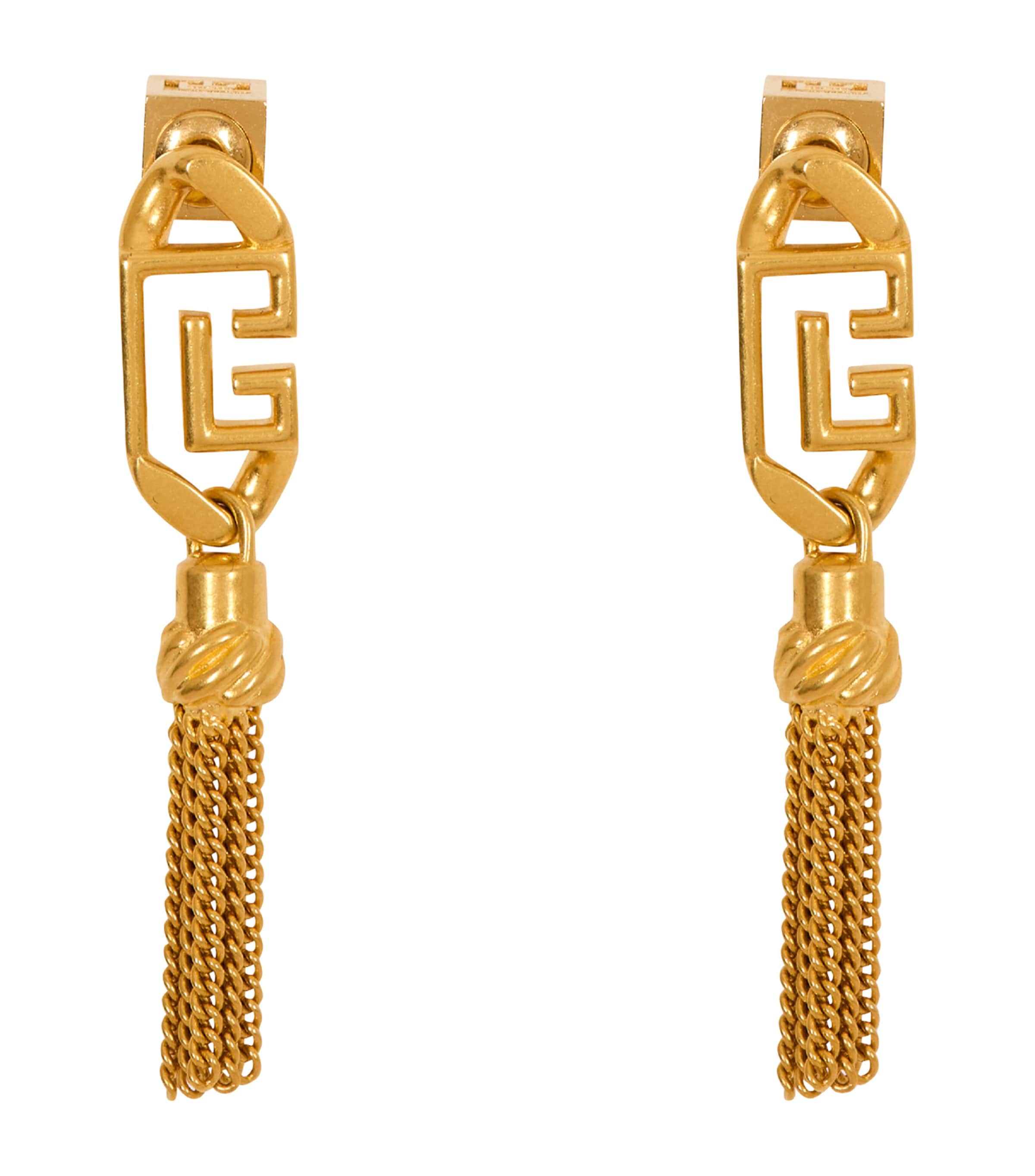 Balmain Sync PB Pendant Earrings Oro Vibrato Image 1