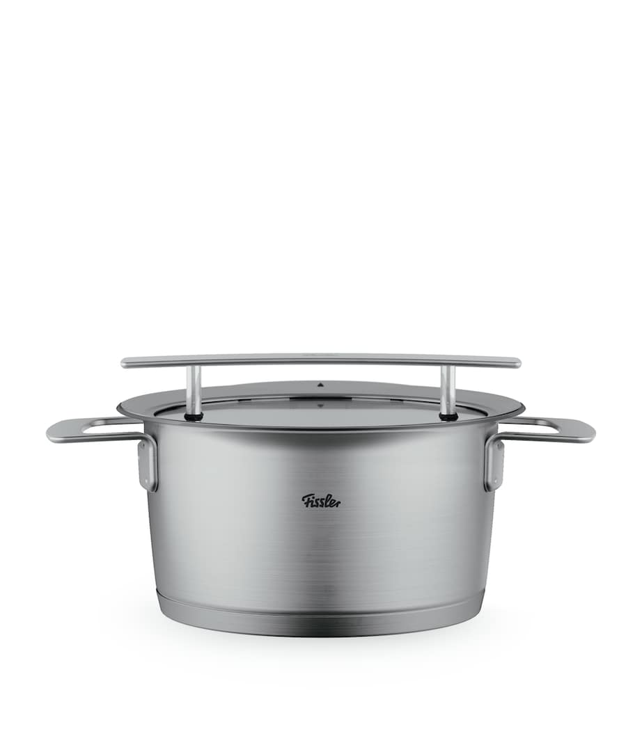 Stainless Steel Phi Stew Pot with Lid (20cm) STAINLESS STEEL Image 1
