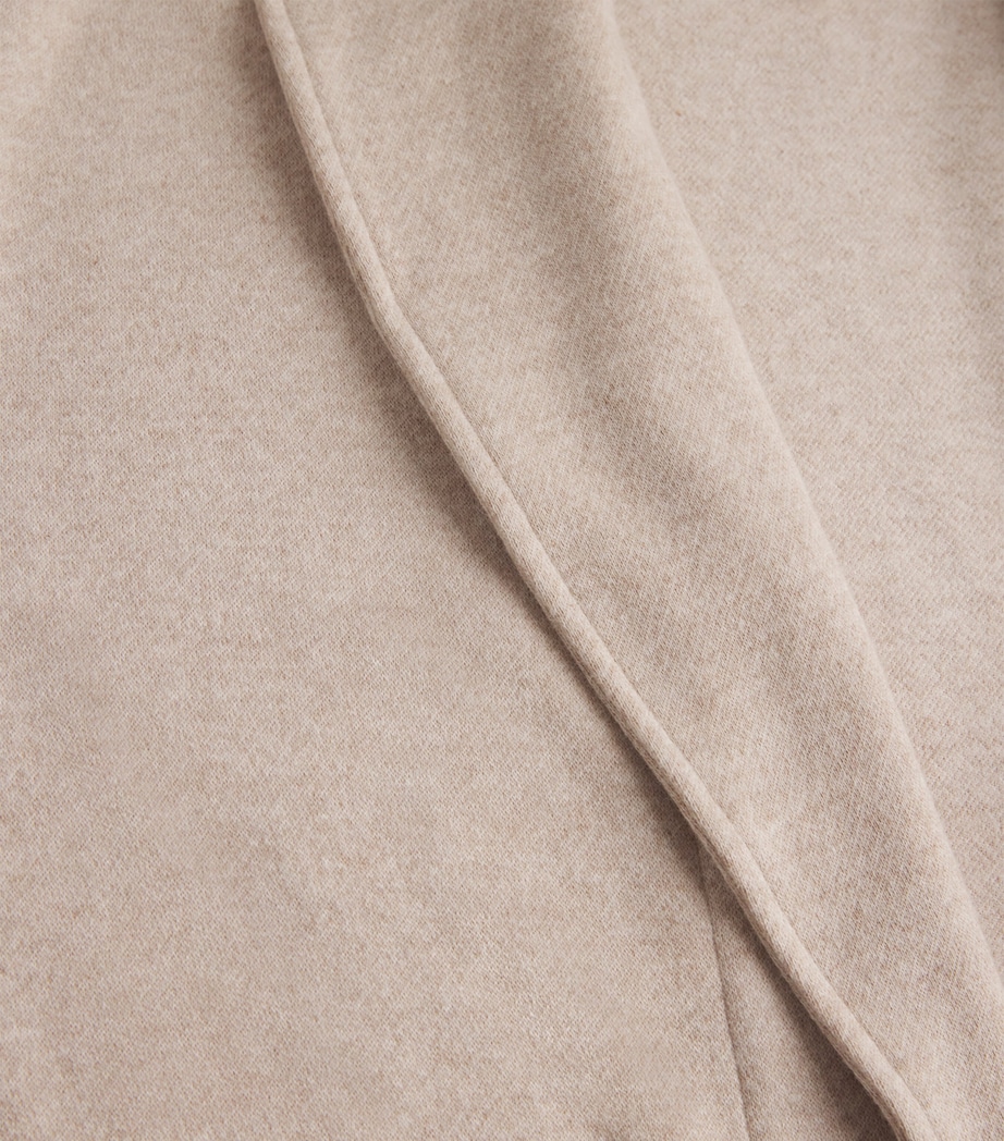 Cotton-Blend Cozy Living Robe 2895 CAMEL MELANGE Image 5