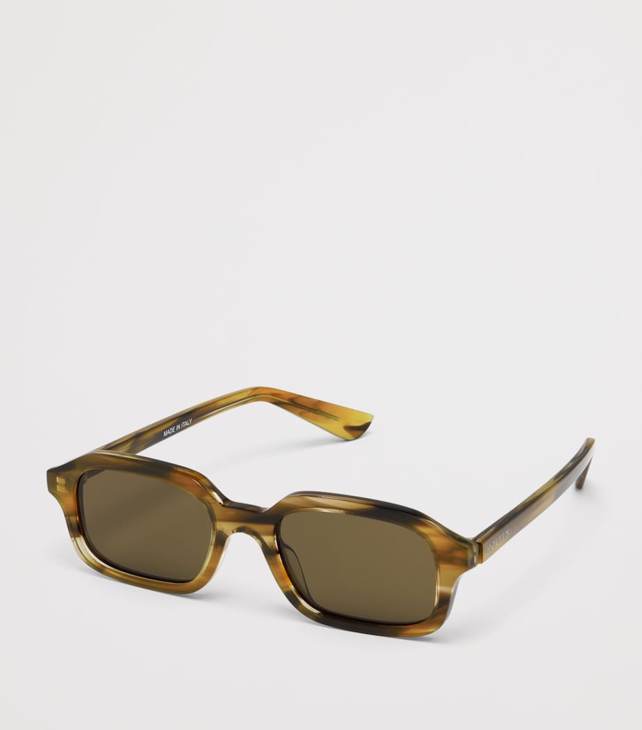 Tortoiseshell Rectangular Sunglasses 2312 Image 3