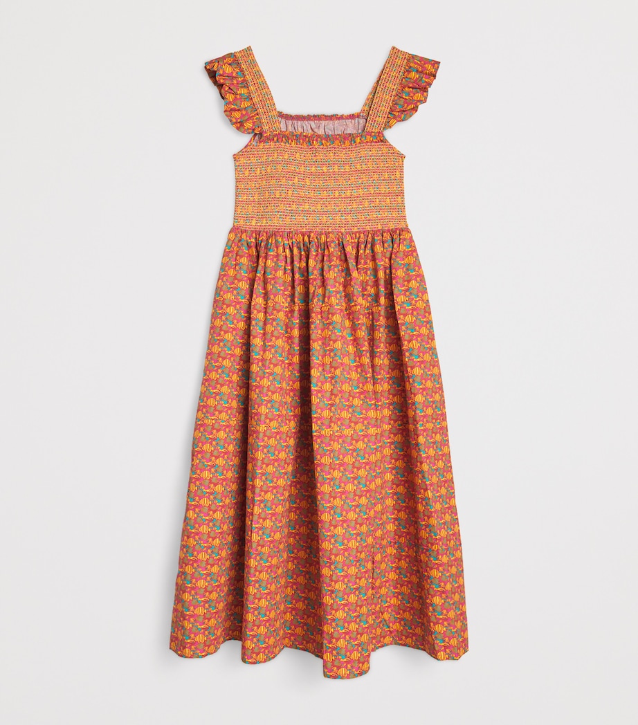 Organic Cotton Fish Dress (4-14 Years) 167 BOUGAINVILLIER Image 2