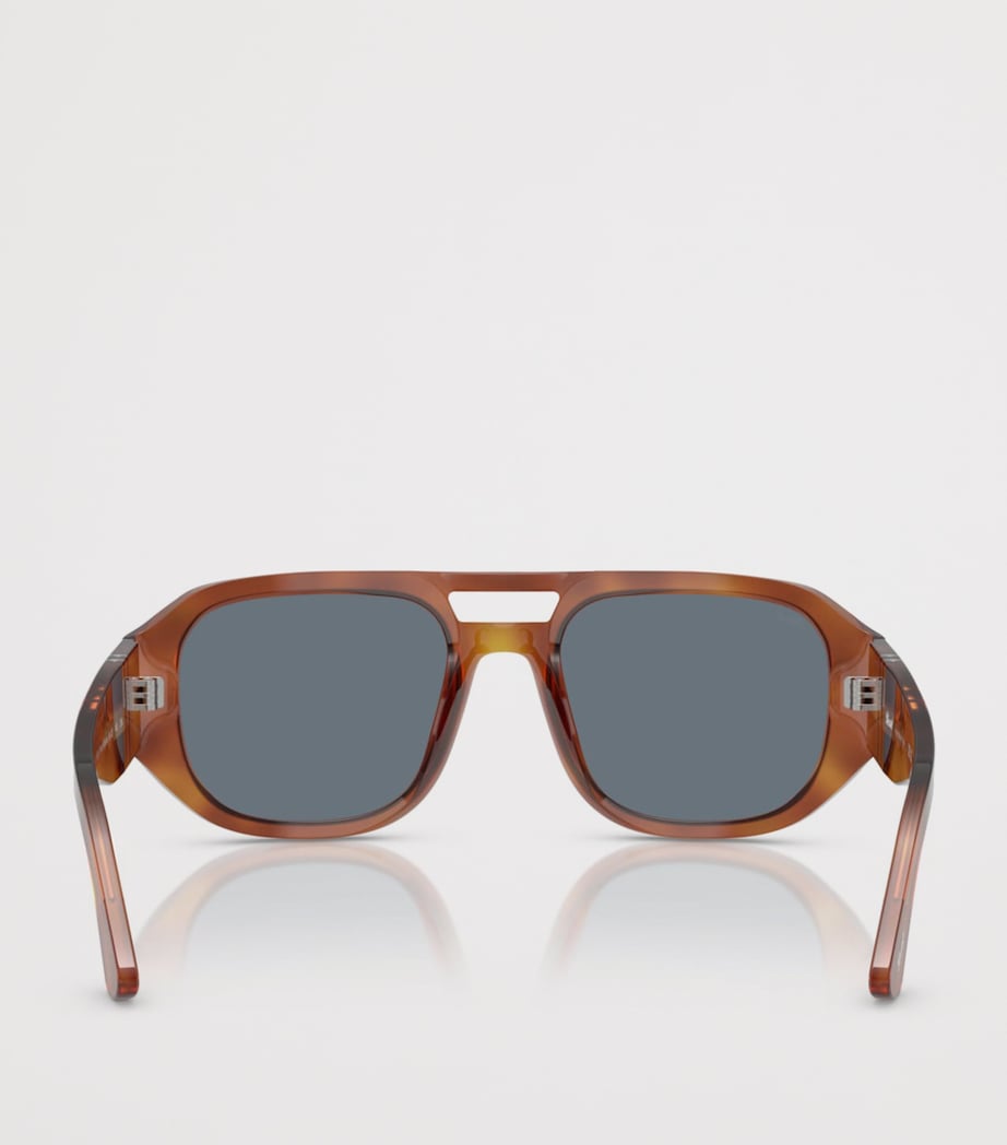 Persol Acetate Vincent Pilot Sunglasses Image 4