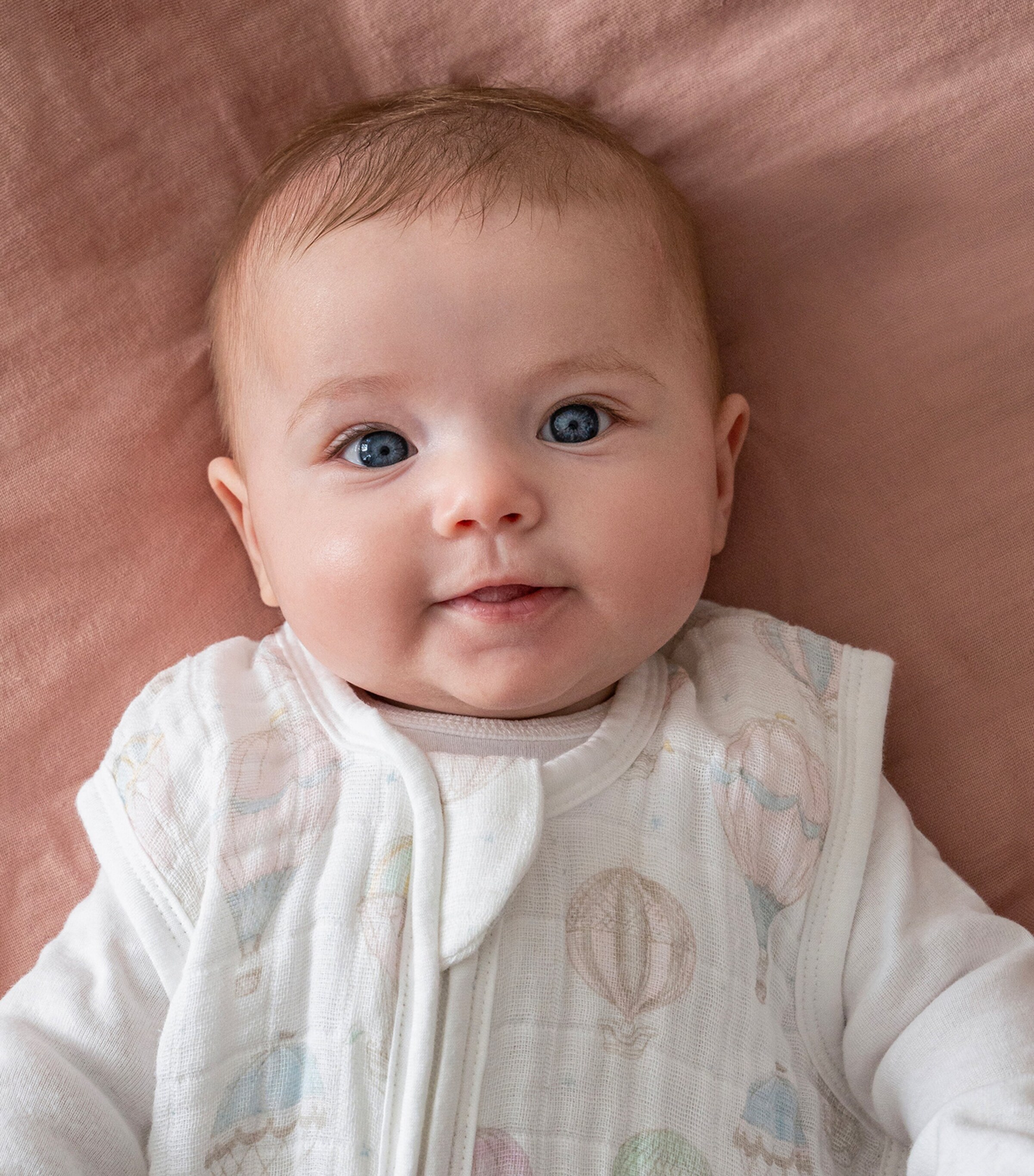 Above The Clouds Sleeping Bag PINK/WHITE Image 4