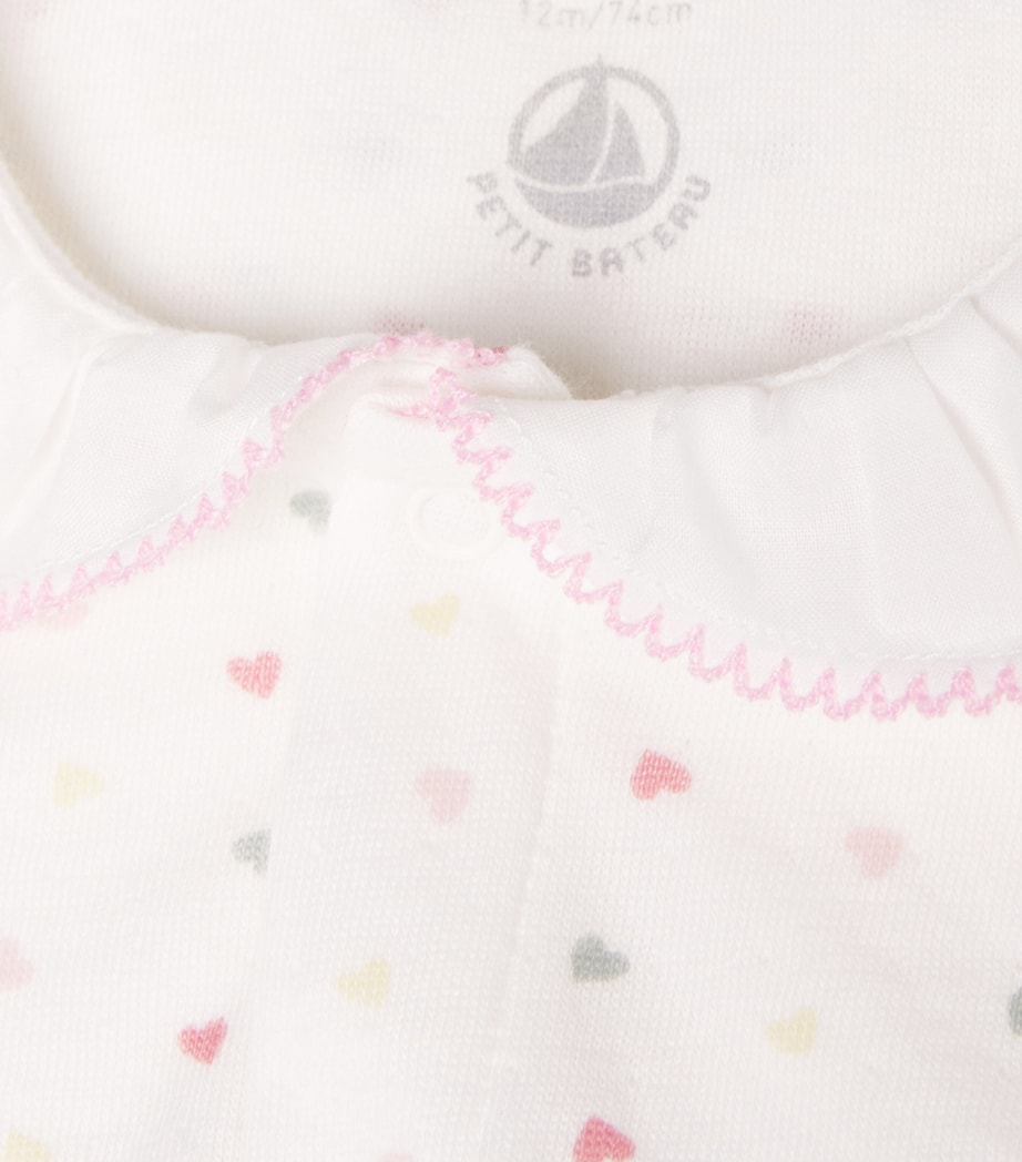 Cotton Printed All-In-One (3-36 Months) MARSHMALLOW/MULTI Image 3