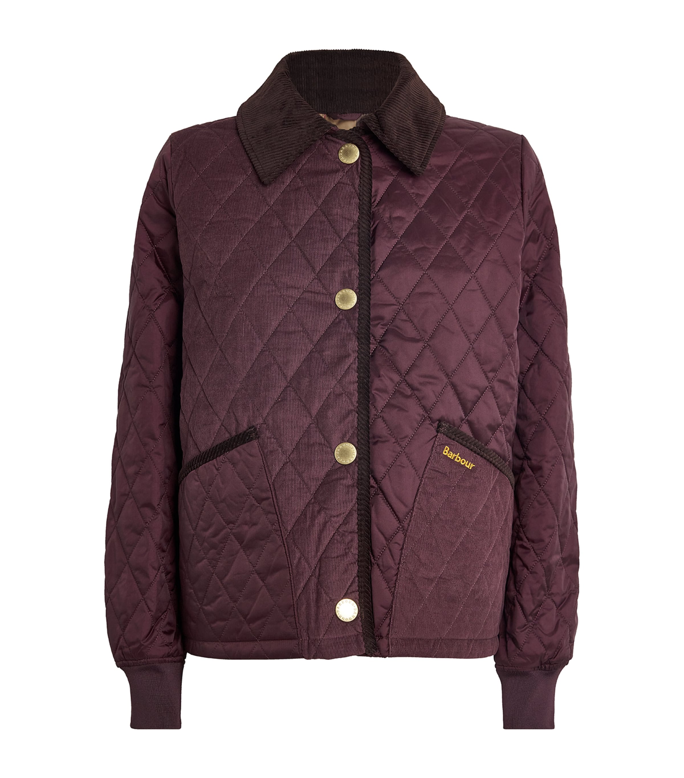 Barbour Marla Quilted Jacket In Brown