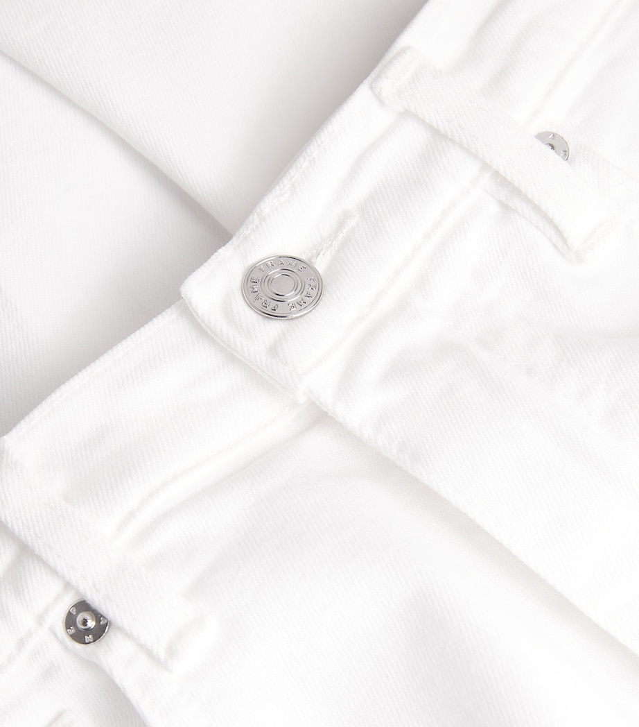 The Icon Flared Jeans WHITE Image 5