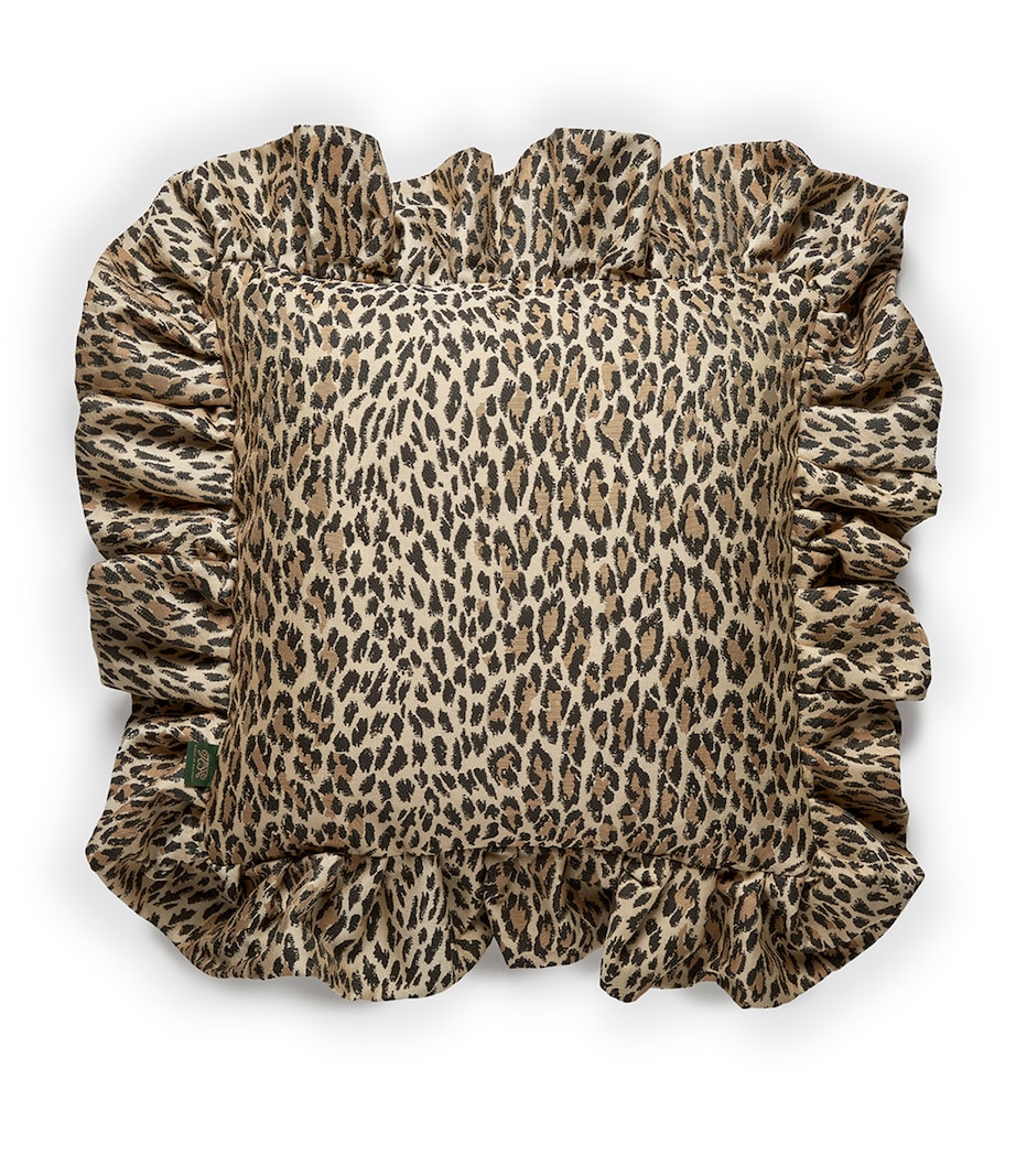 Medium Jacquard Wild Card Cushion (45cm x 45cm) BUTTERSCOTCH Image 1