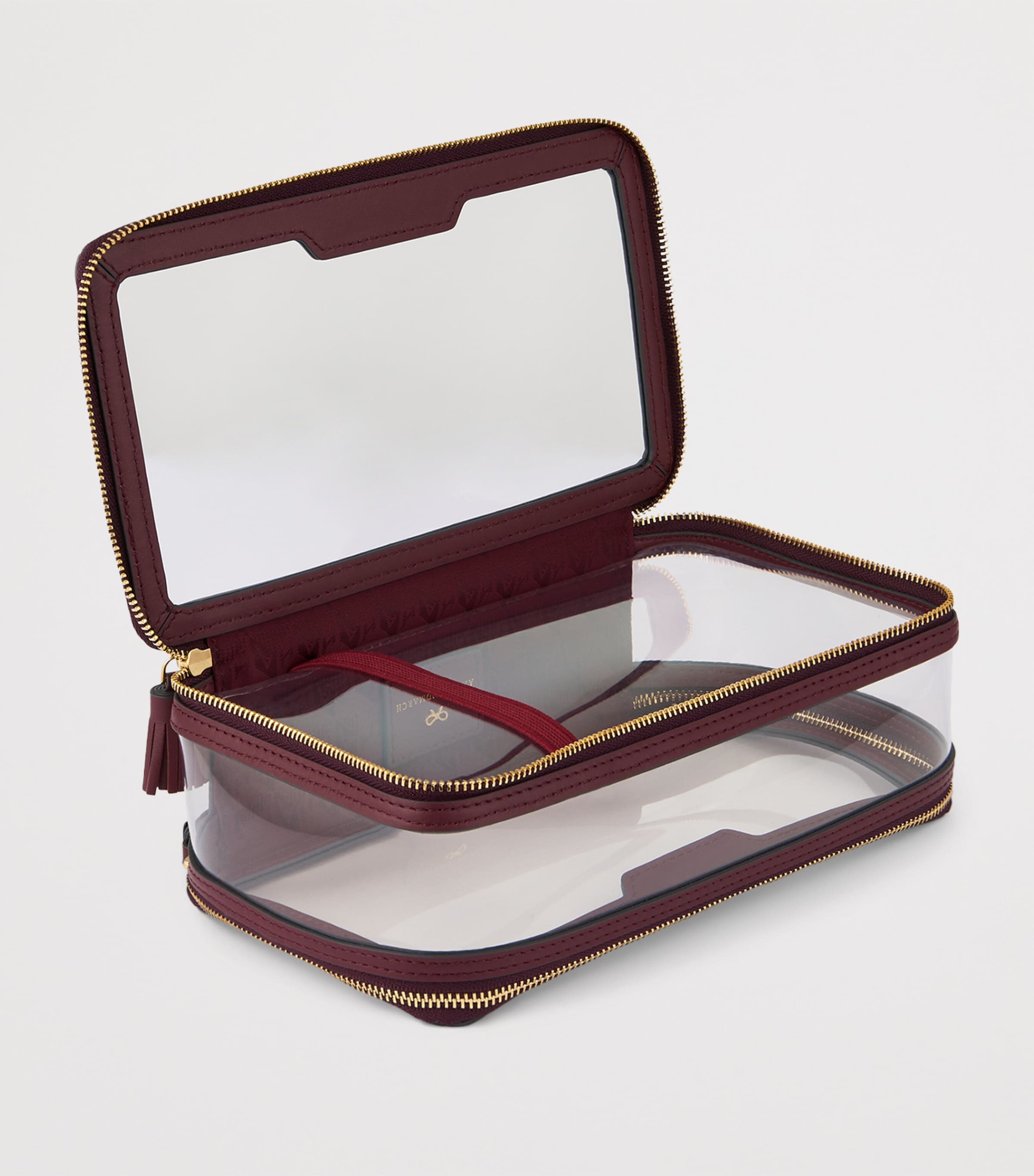 Logo In-Flight Case CLEAR/MEDIUM RED Image 6