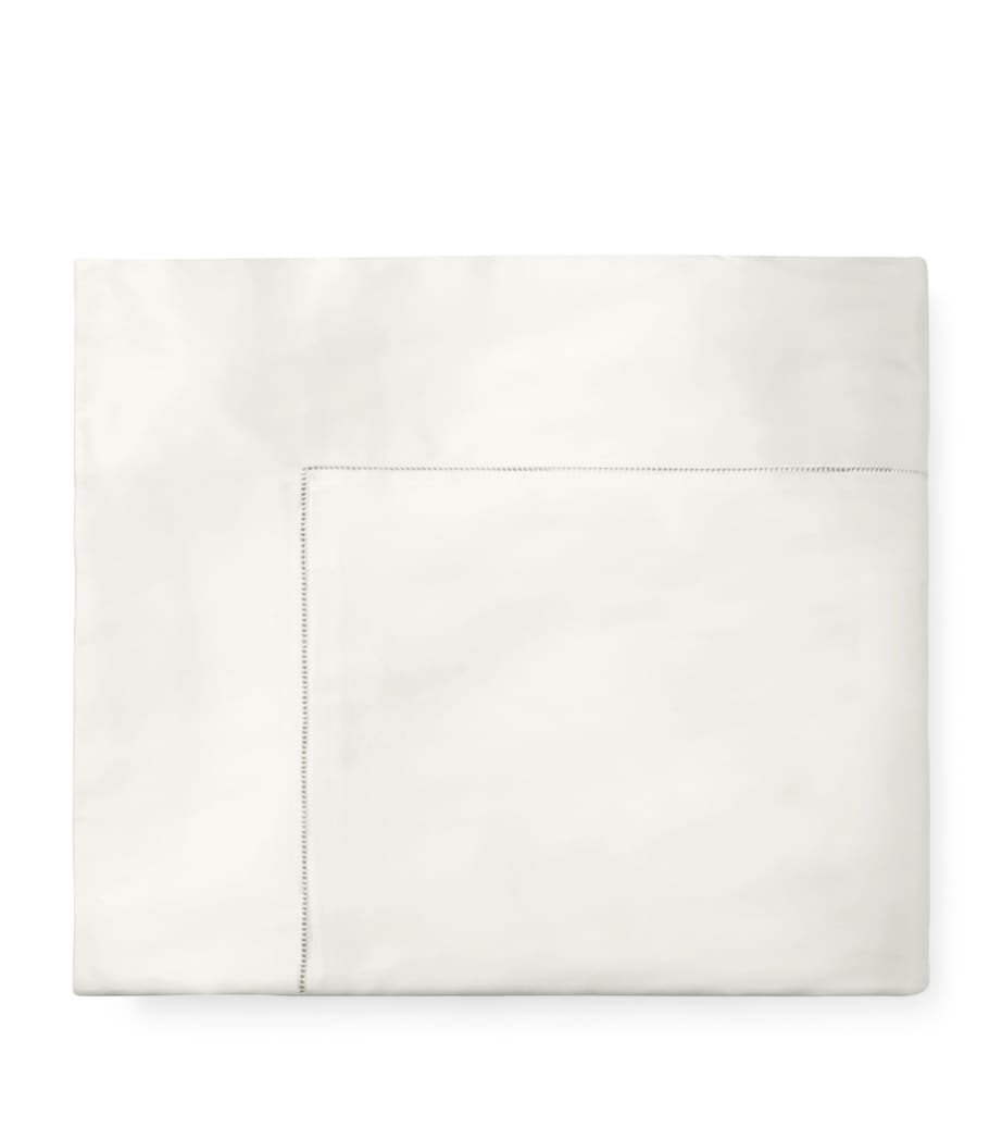 Egyptian Cotton Giza Super King Duvet Cover (260cm x 220cm) CANDLELIGHT Image 1