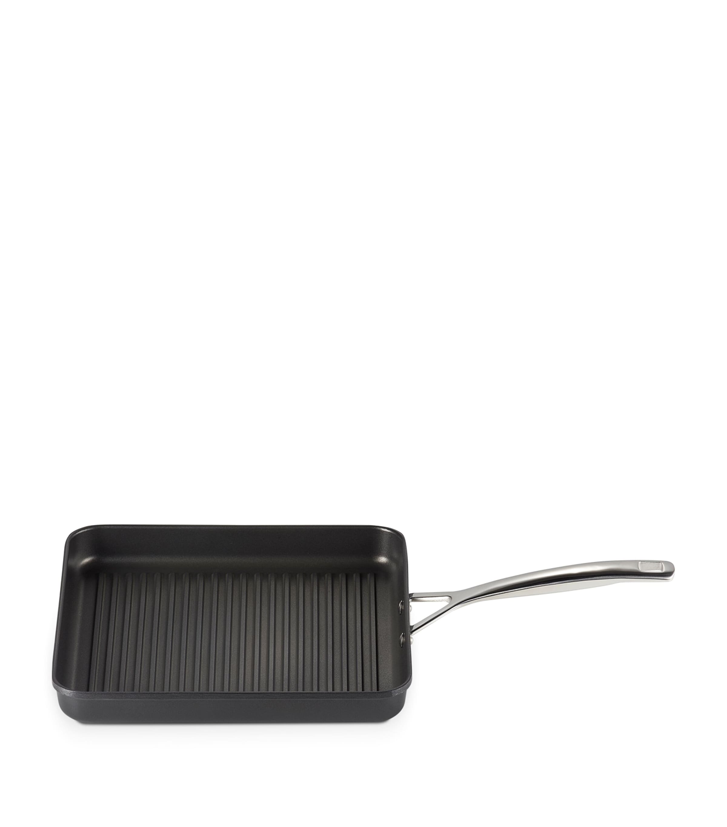 Le Creuset Cast Aluminium Square Grill Pan (28cm x 28cm) Black Image 2