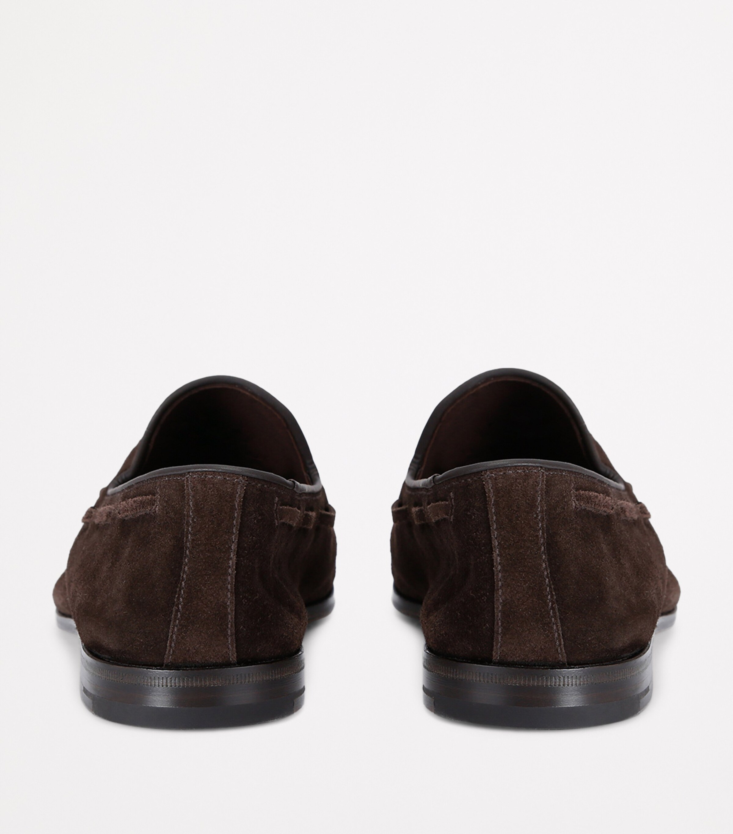 Suede Maidstone Tassle Loafers DARK BROWN Image 2