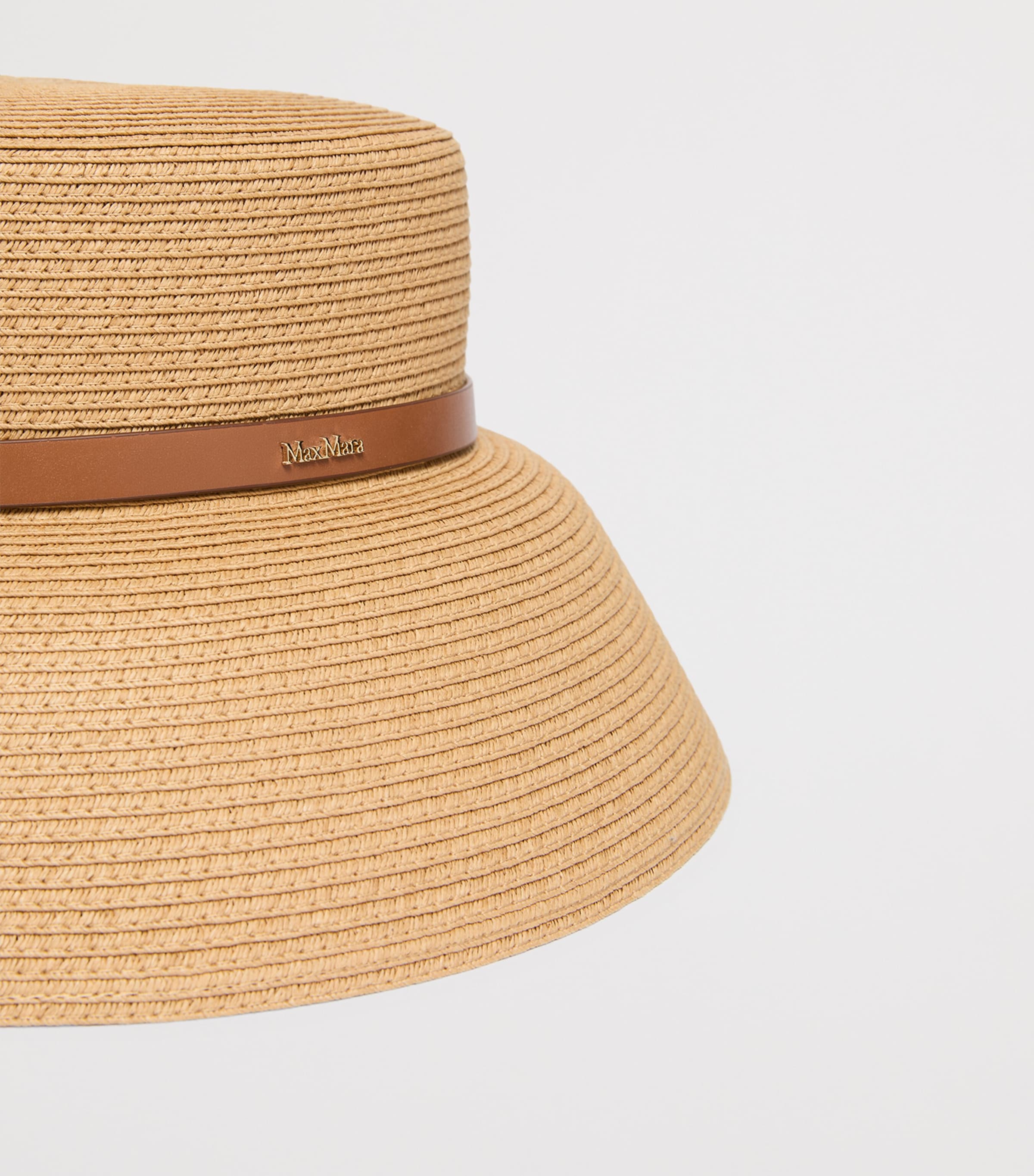 Wide-Brim Hat BEIGE Image 3