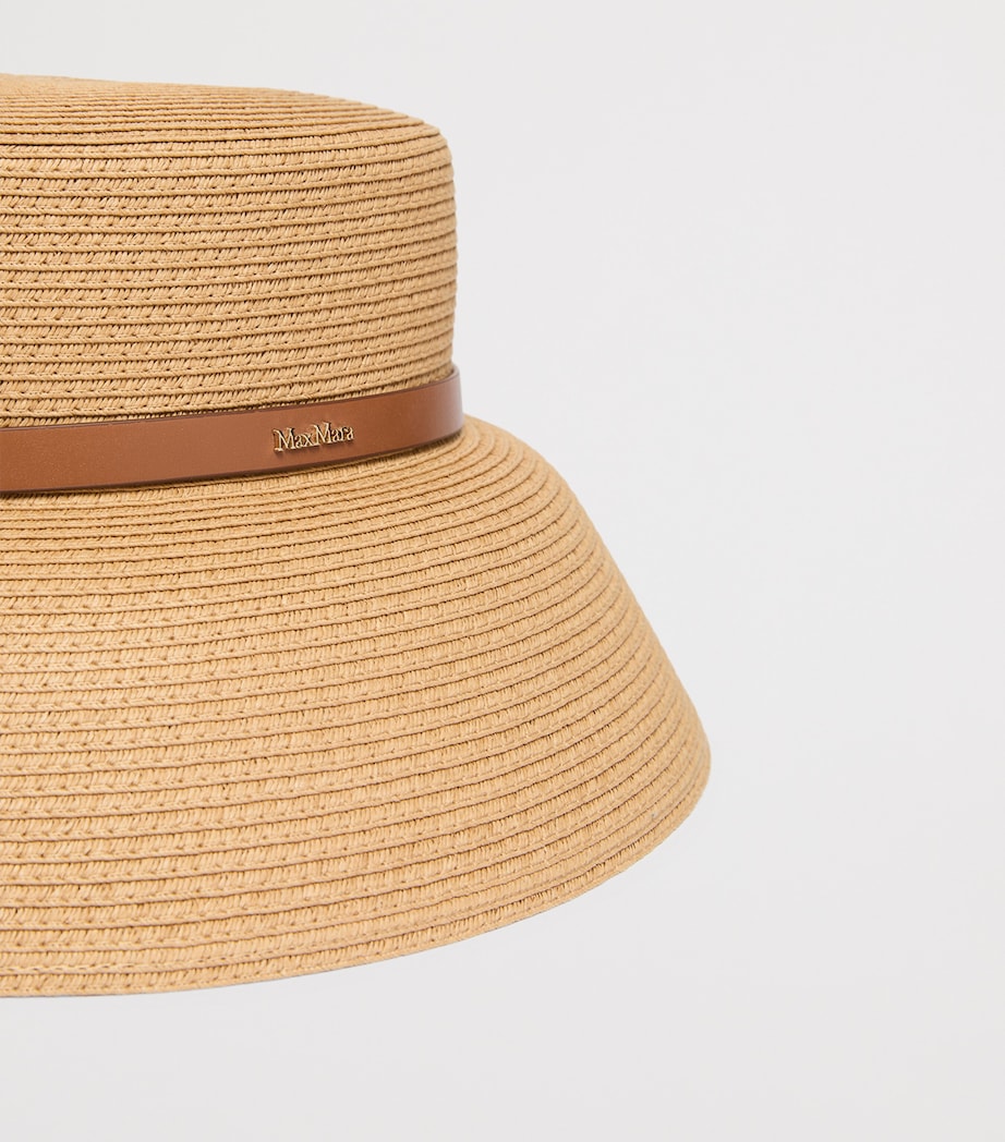 Wide-Brim Hat BEIGE Image 3