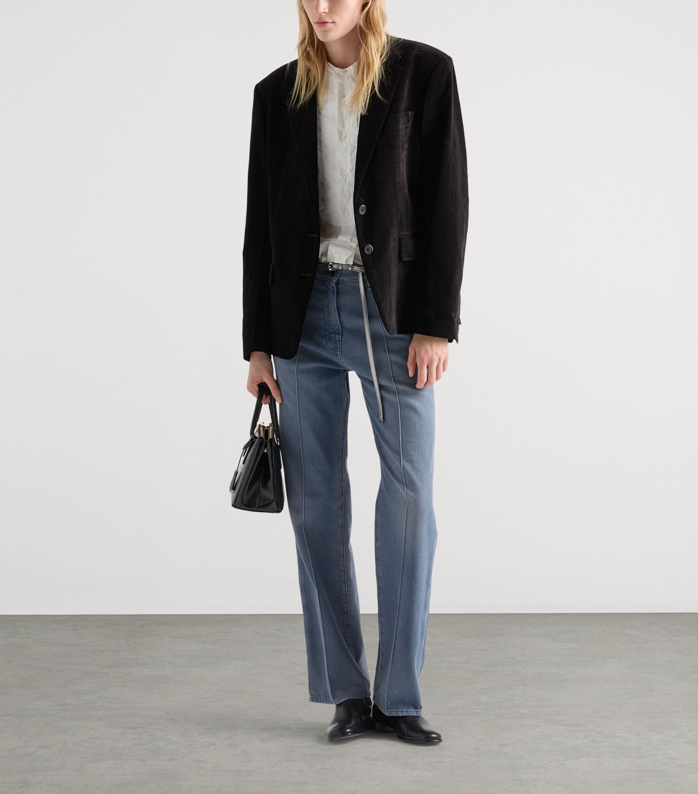 Washed Straight Jeans F0E93 Image 2