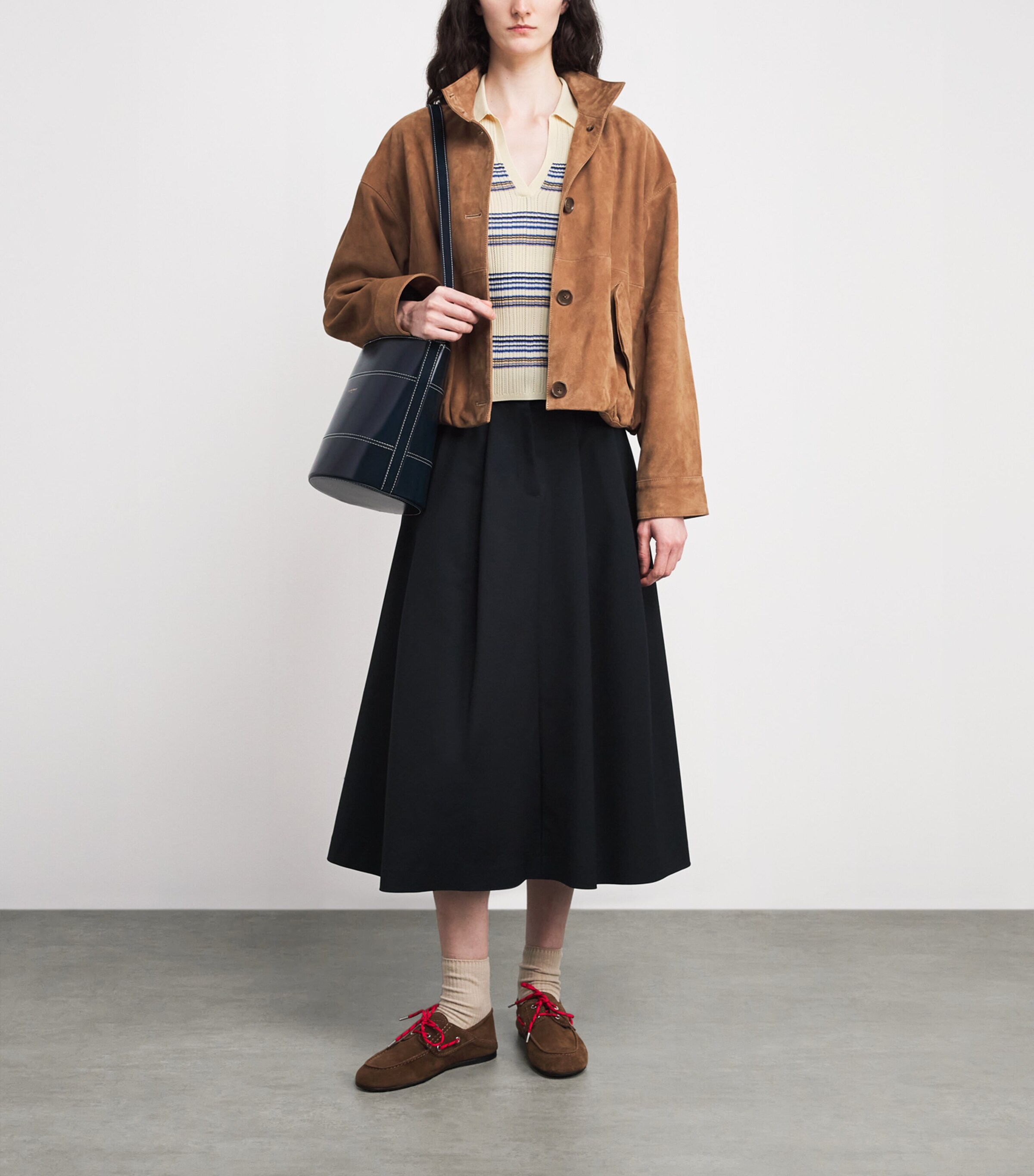 Stripe Polo Top MULTICOLORED Image 2