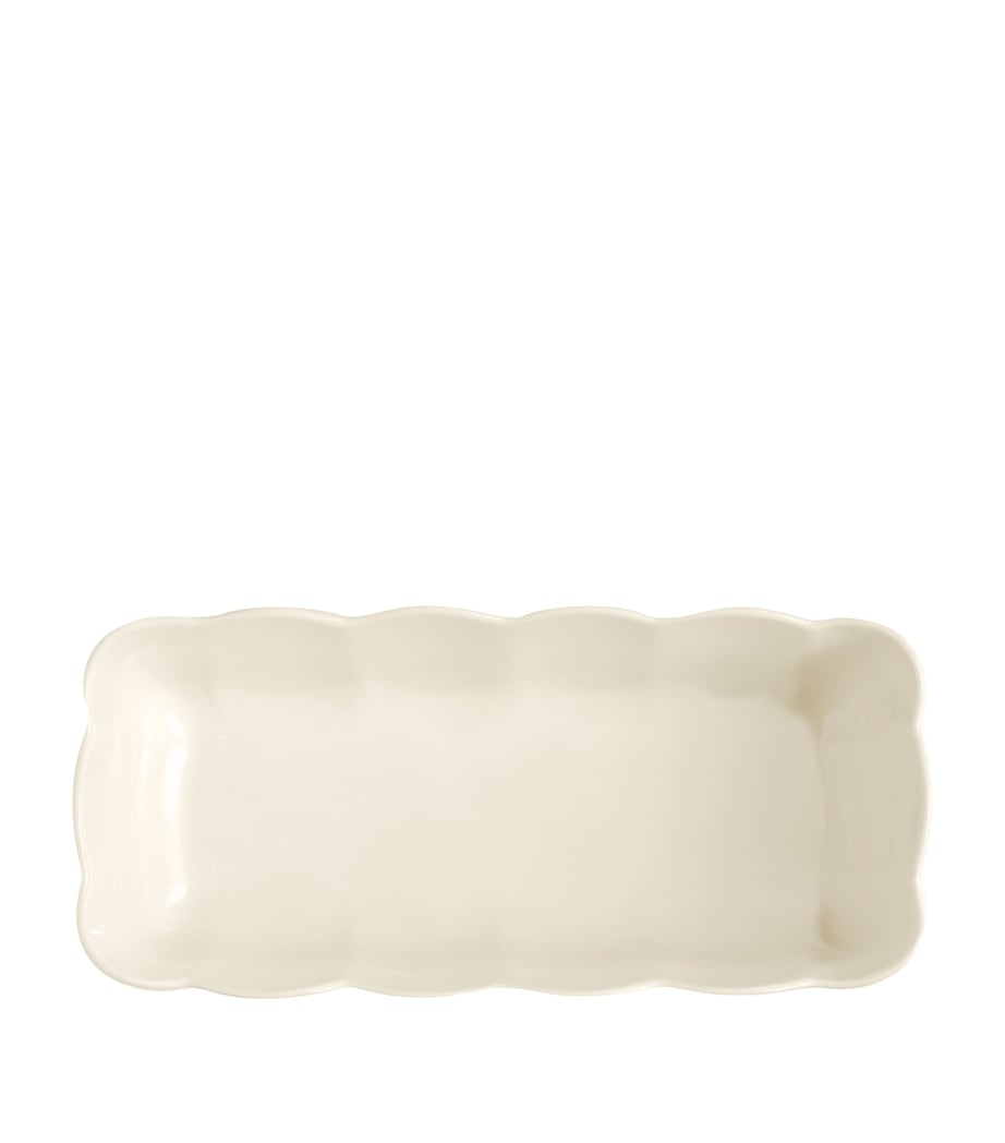 Emile Henry Ceramic Madeleine Loaf Dish (28.5cm) Cream Image 3