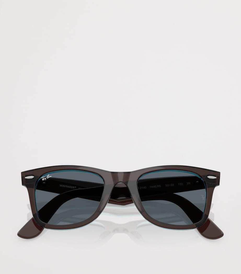 Acetate Wayfarer Sunglasses 1446R5 Image 5