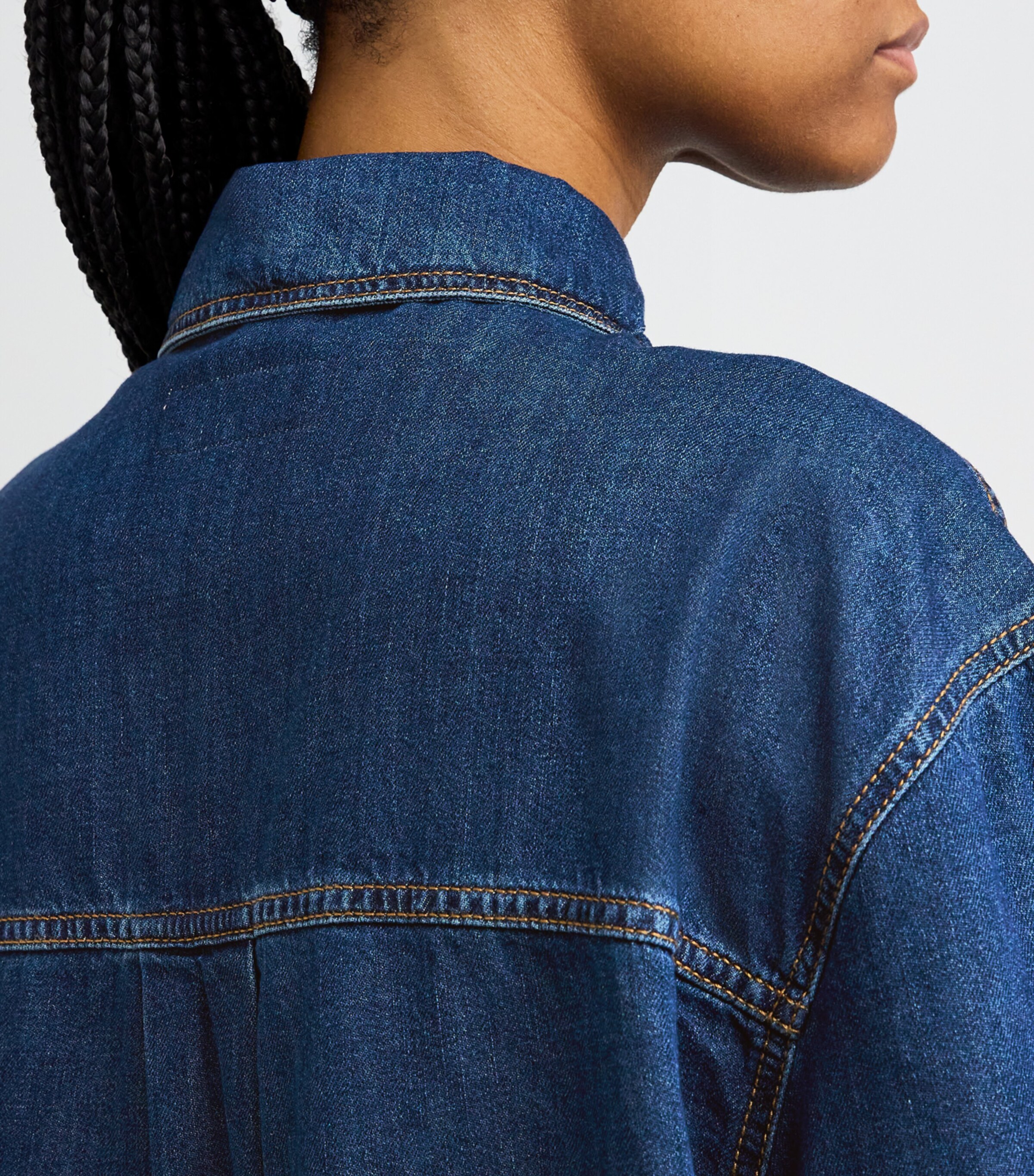 Weekend Max Mara Cropped Denim Shirt | Harrods US